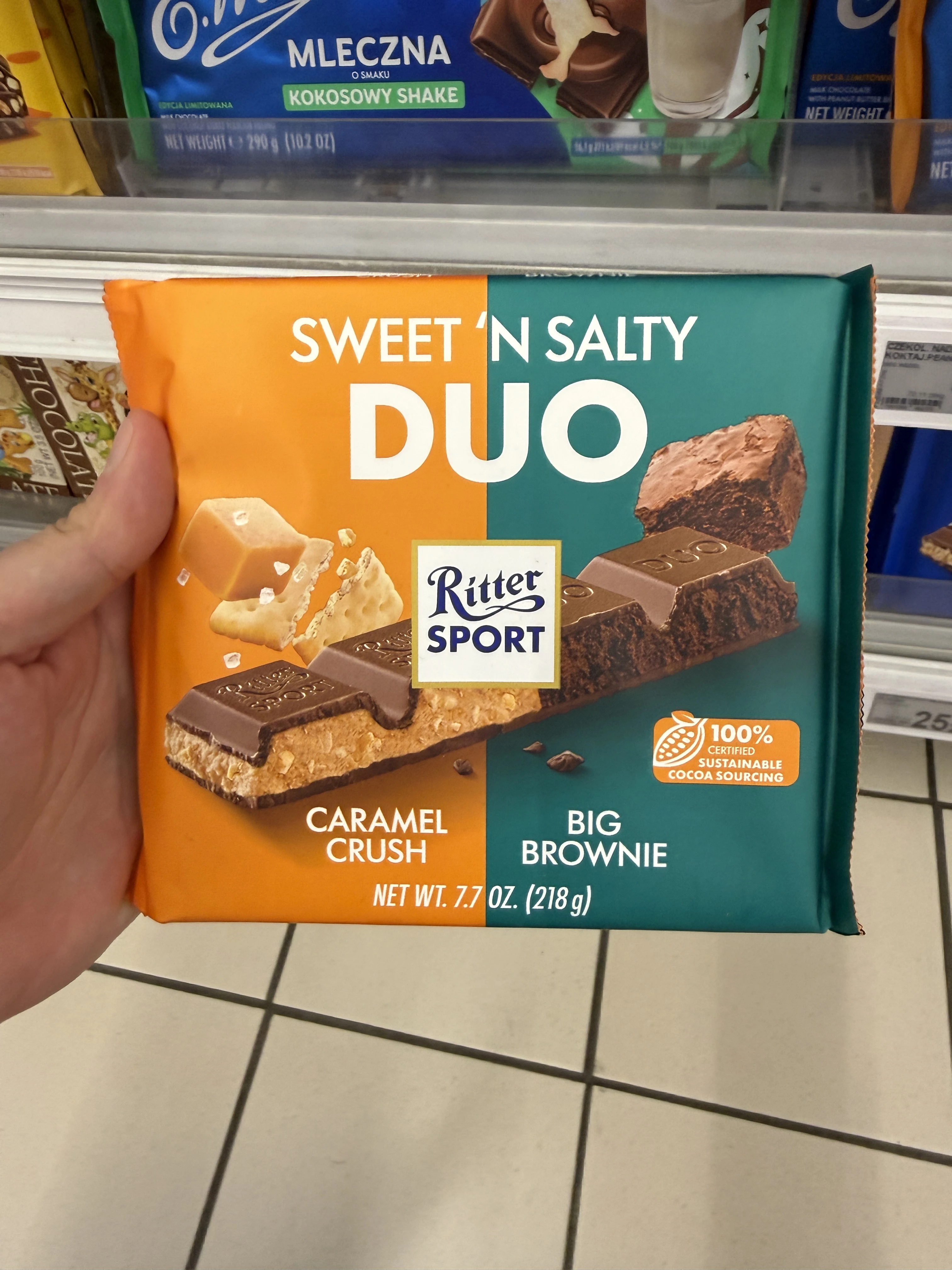 Ritter Sport Sweet 'N Salty Duo | 218g