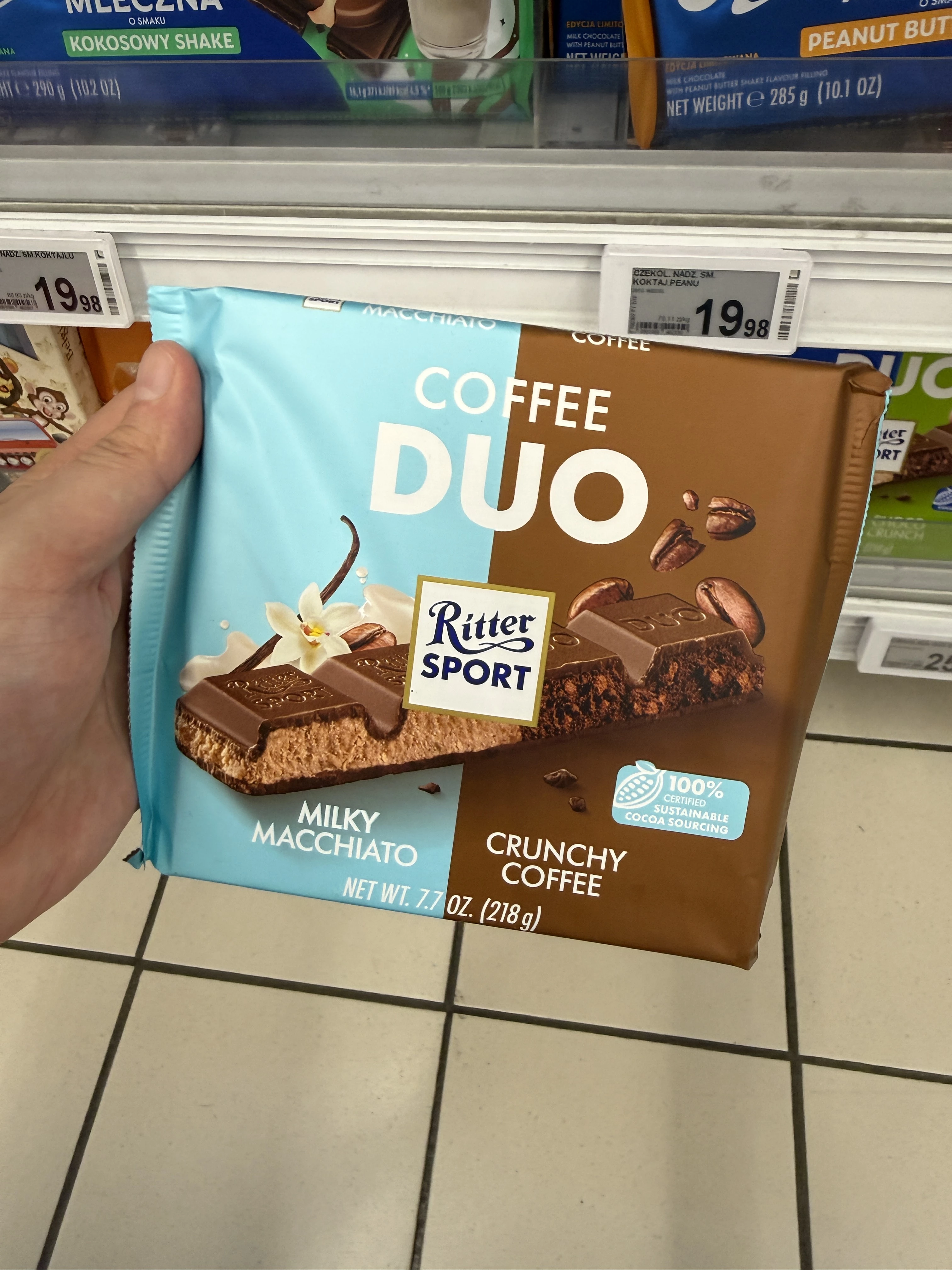Ritter Sport DUO Coffee | 218g