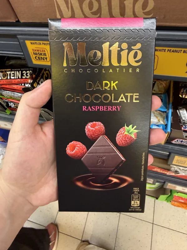 Meltié Chocolatier Dark Chocolate Raspberry | 100g