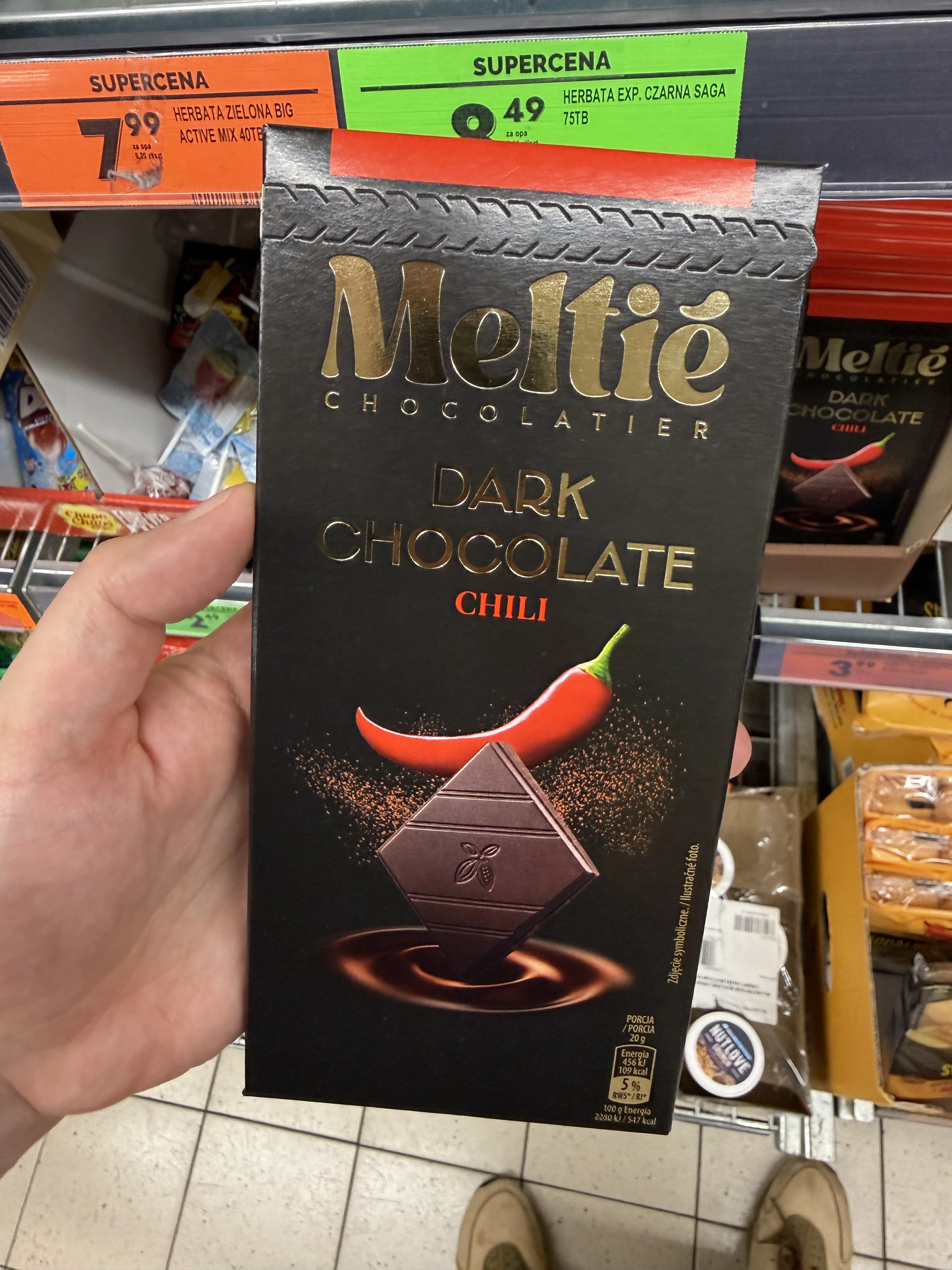 Meltié Chocolatier Dark Chocolate Chili | 100g