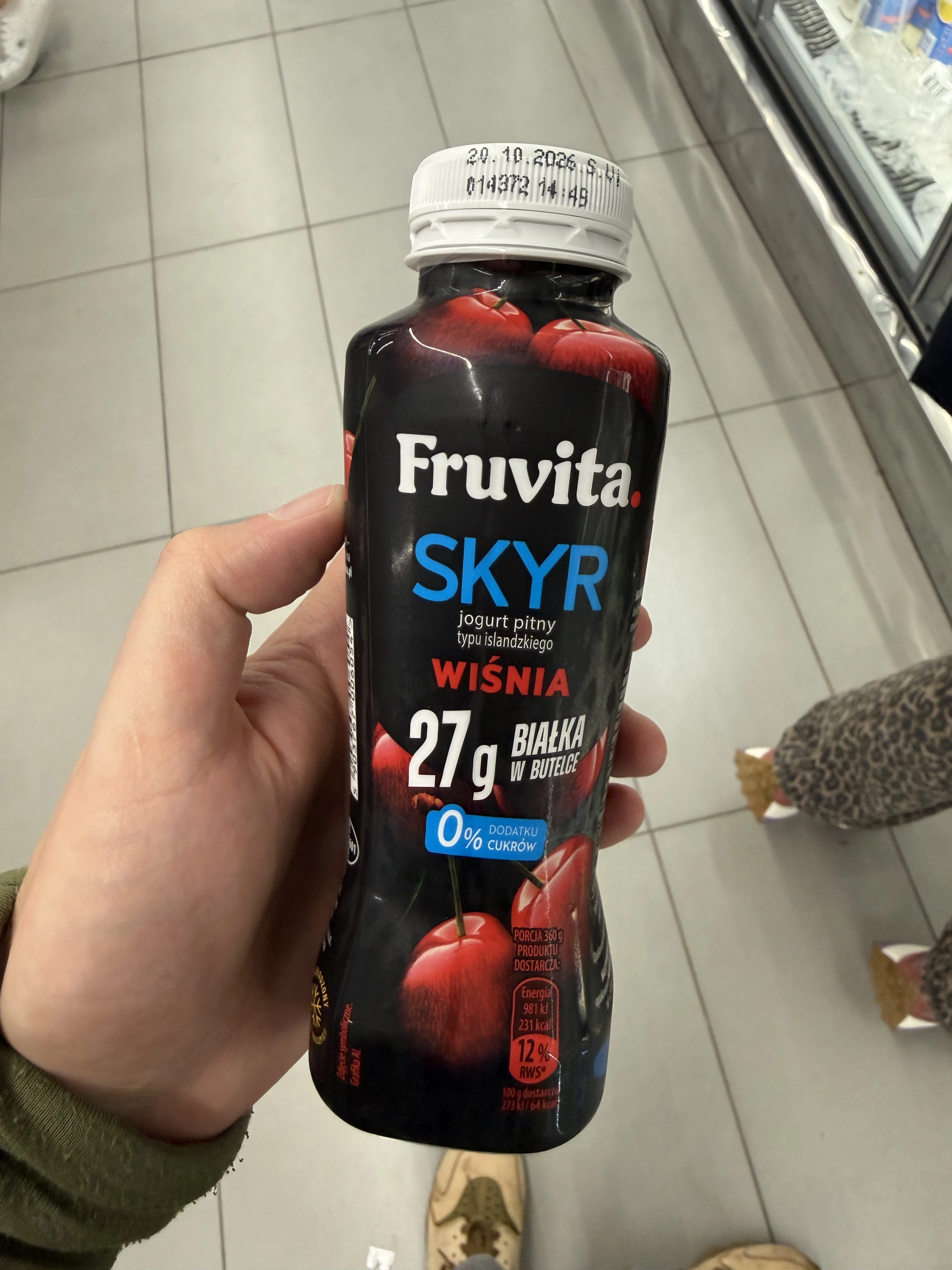 Fruvita Skyr Pitny Wiśnia | 360g