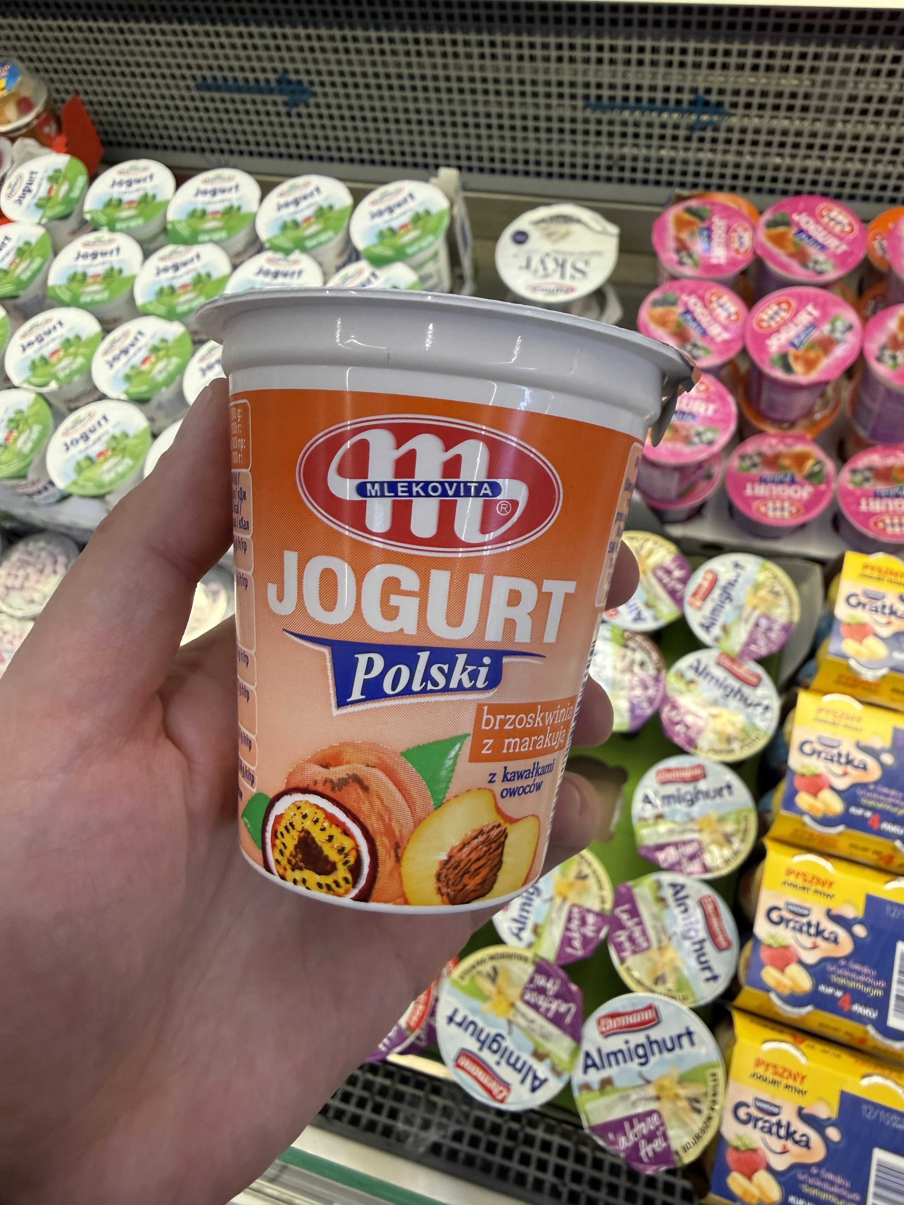 Mlekovita Jogurt Polski brzoskwinia z marakują | 150g