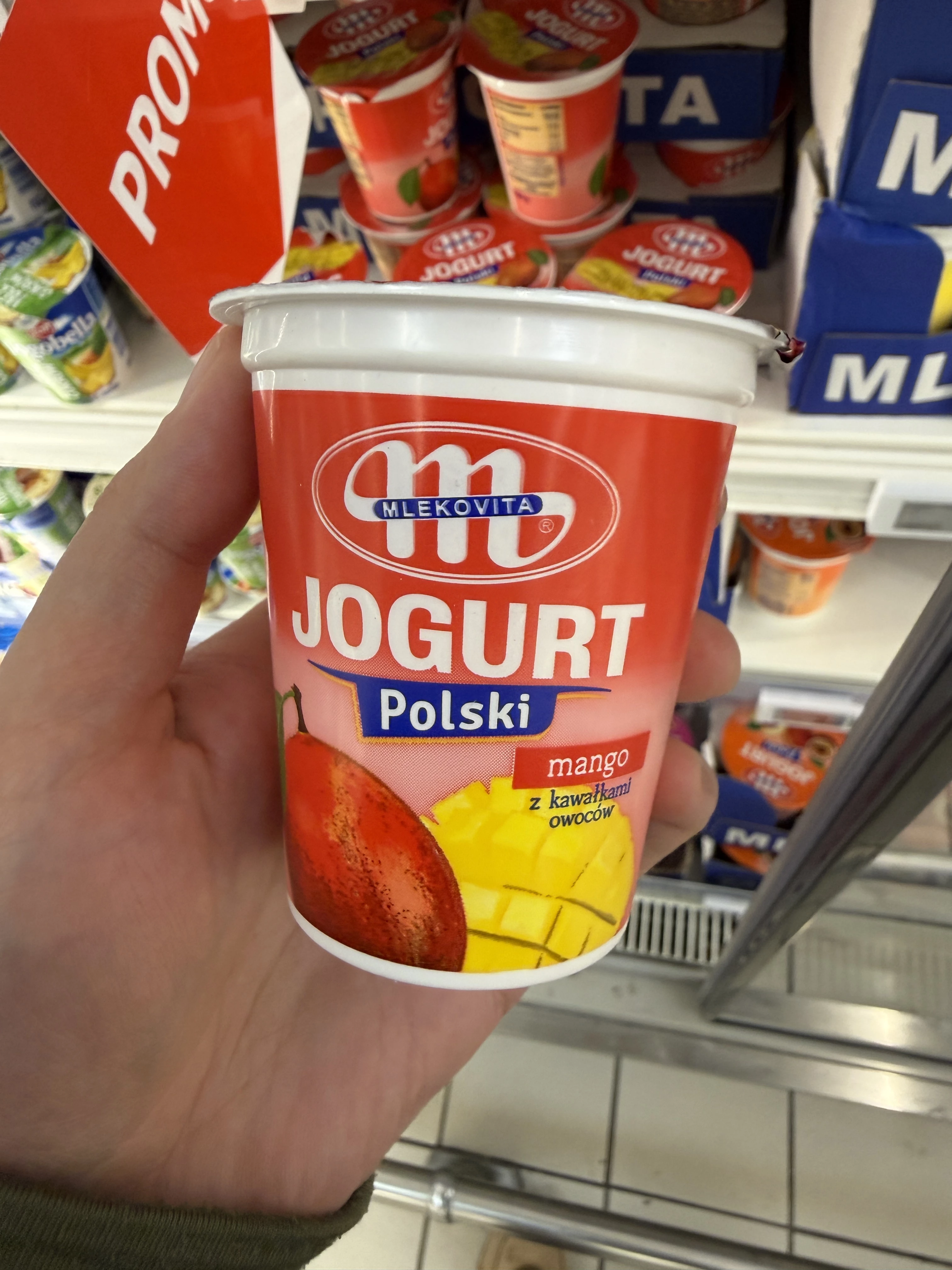 Mlekovita Jogurt Polski Mango z Kawałkami Owoców | 150g