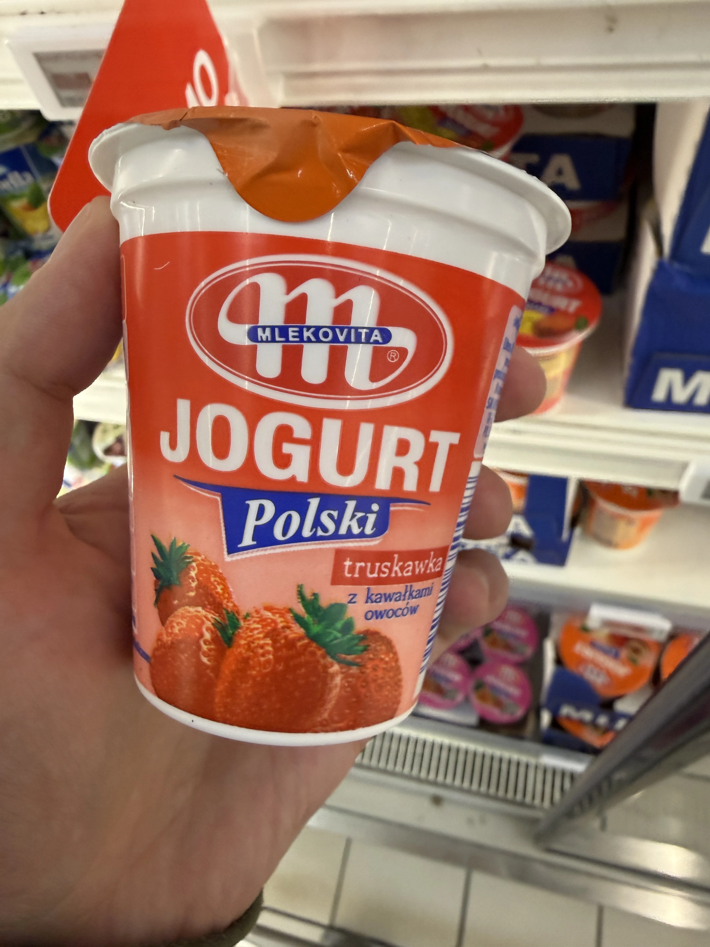 Mlekovita Jogurt Polski Truskawkowy | 150g