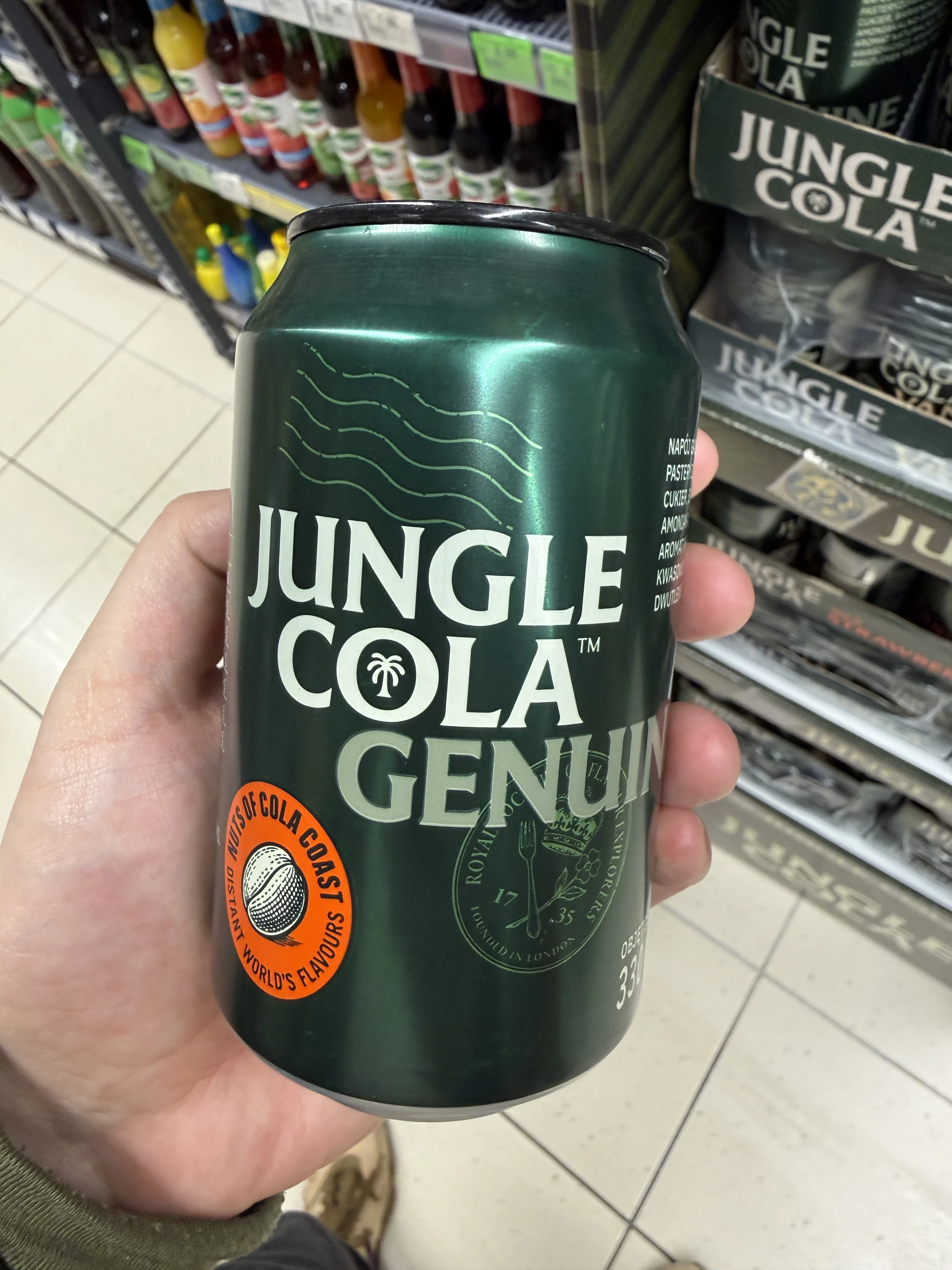 Jungle Cola Genuine puszka | 330ml