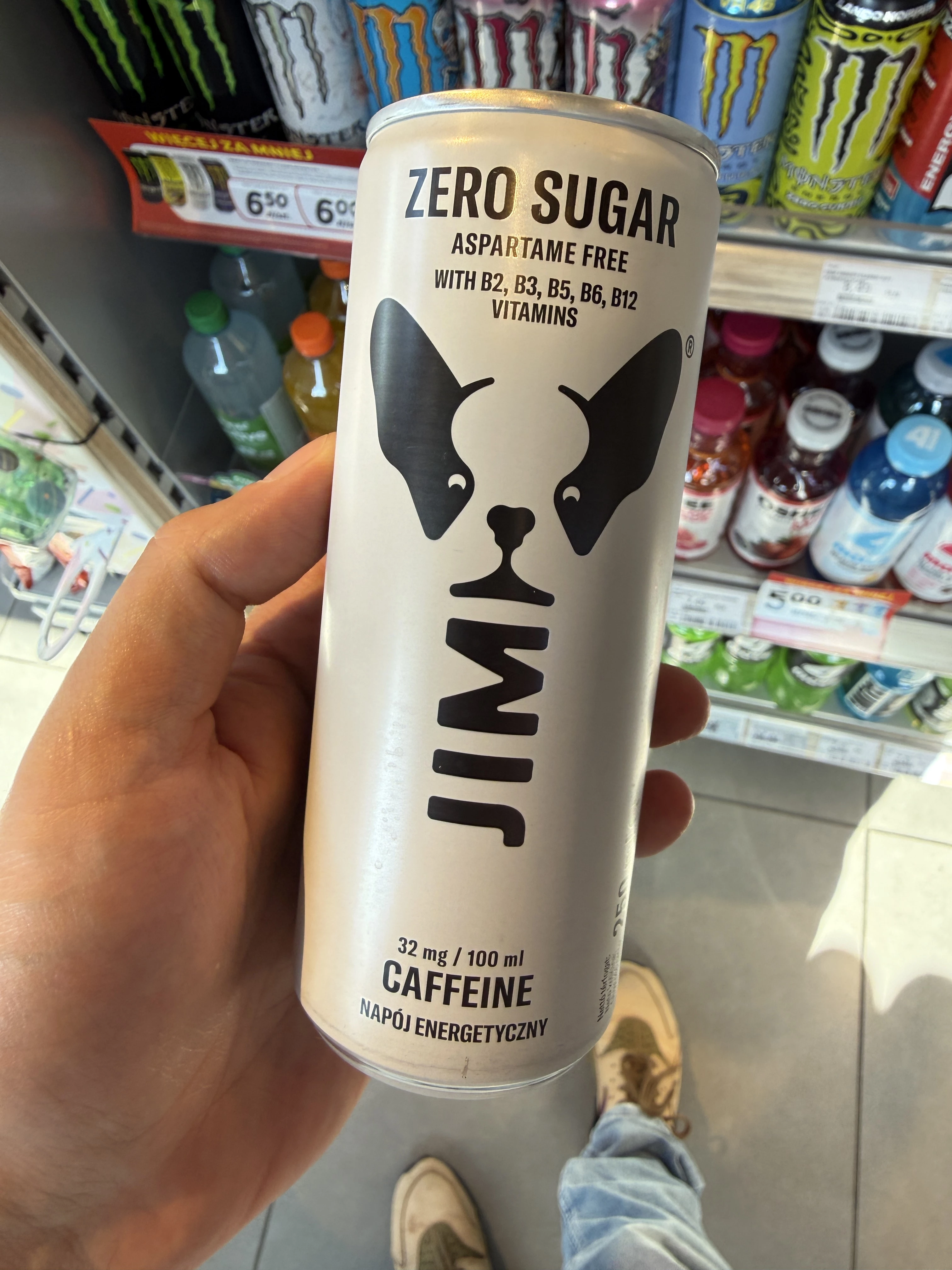JIM Zero Sugar Energy Drink | 250ml