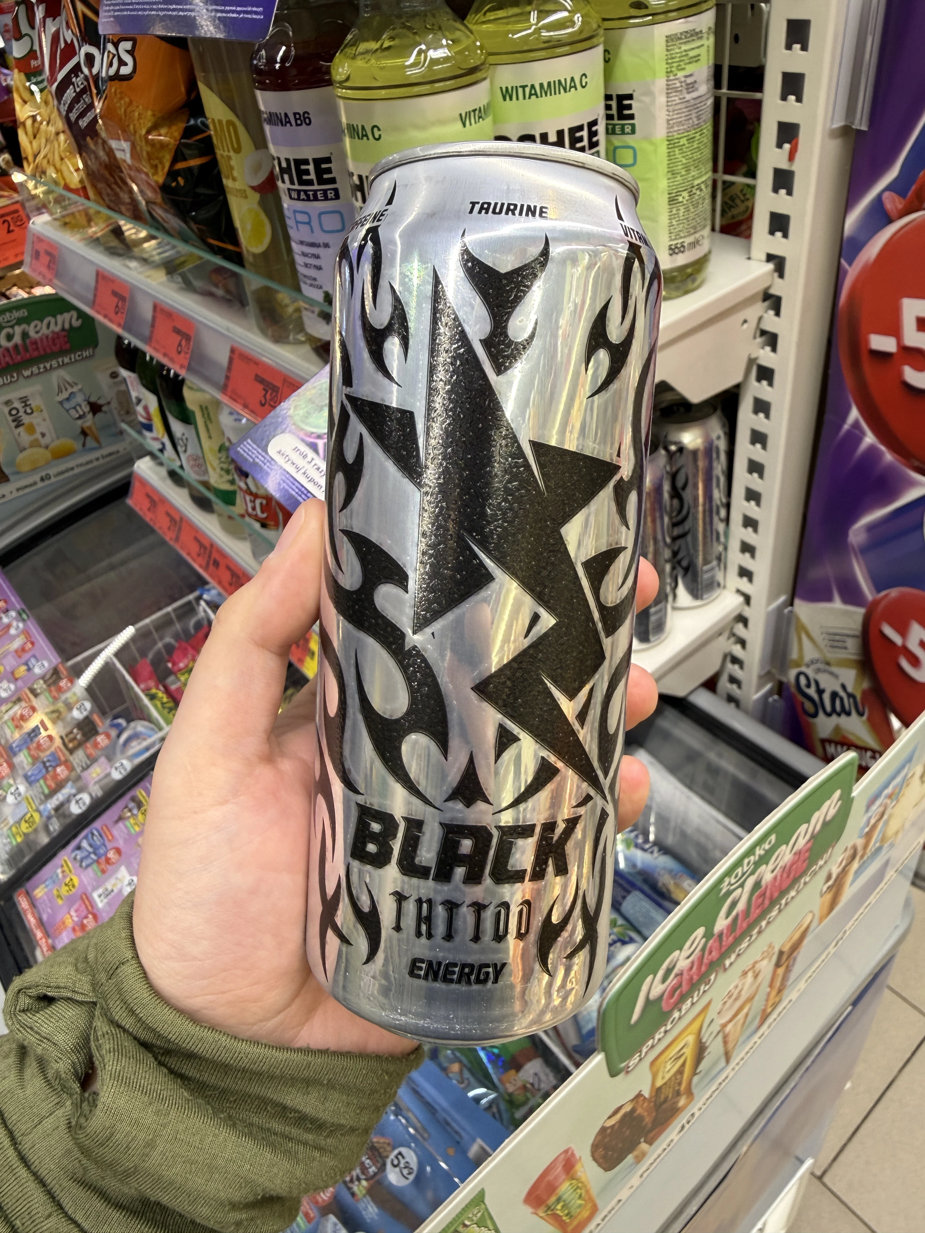Black Energy Tattoo | 500ml