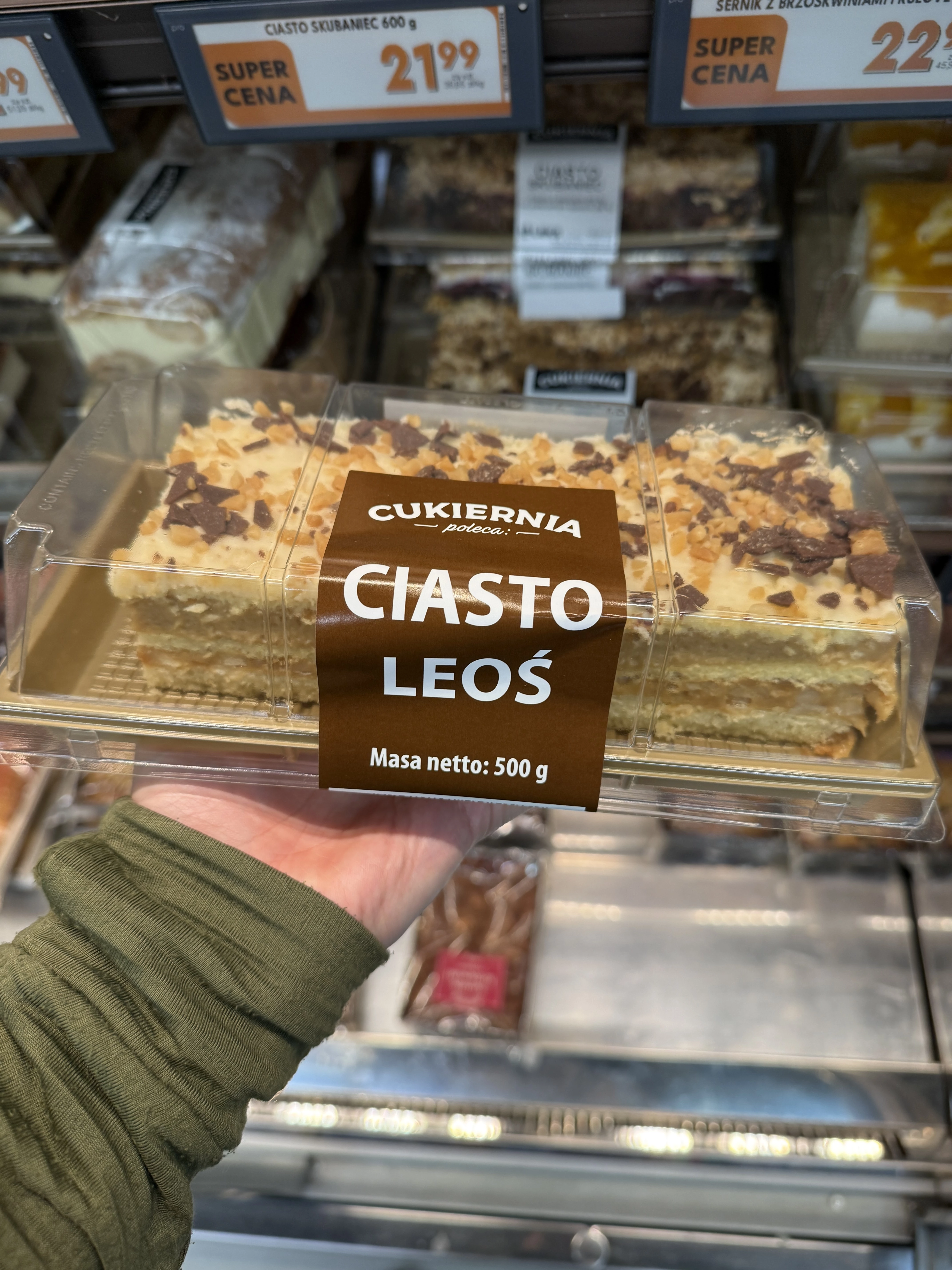 Cukiernia Poleca Ciasto Leoś | 500g