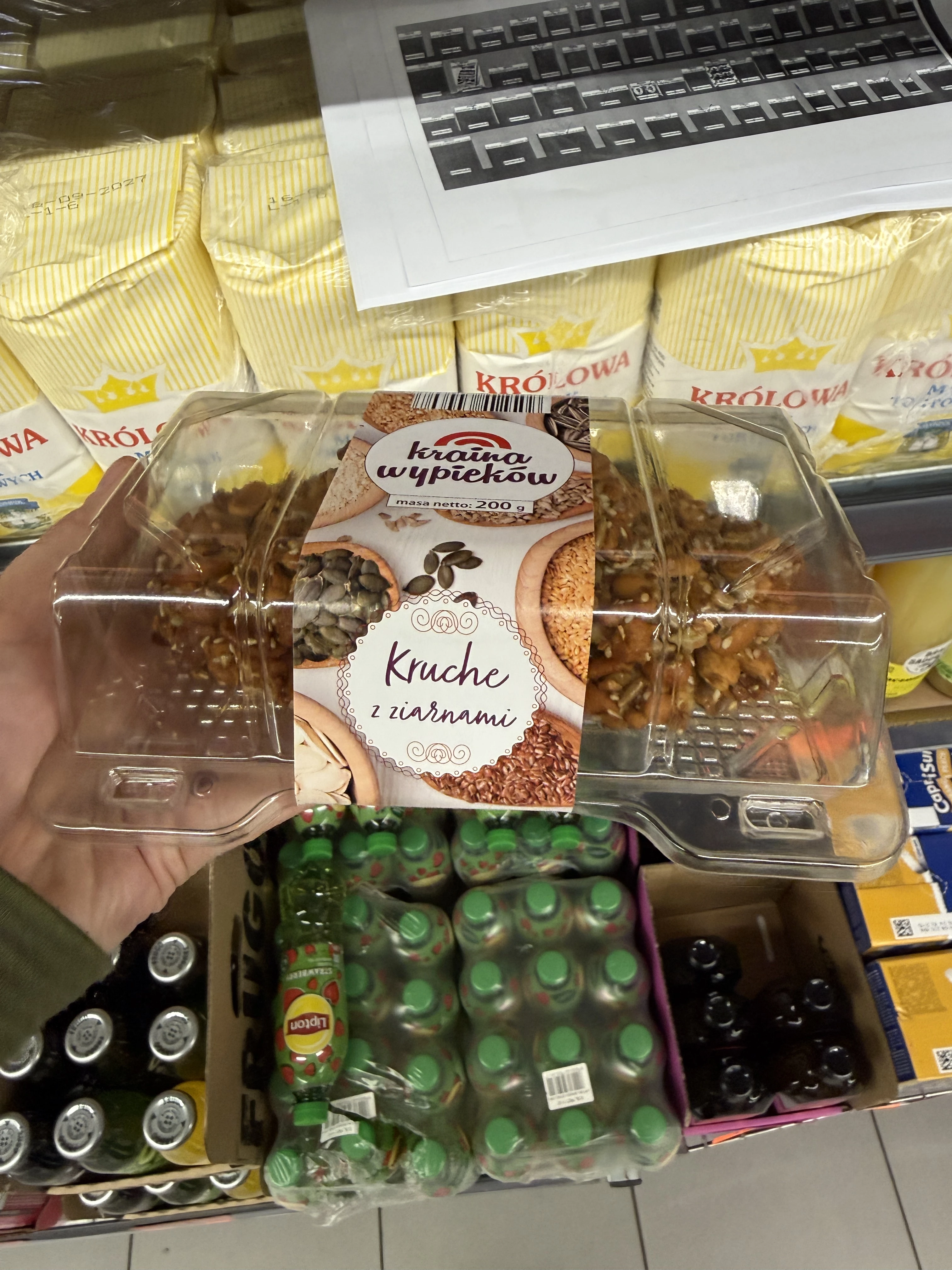 Kraina wypieków Kruche z ziarnami | 200g
