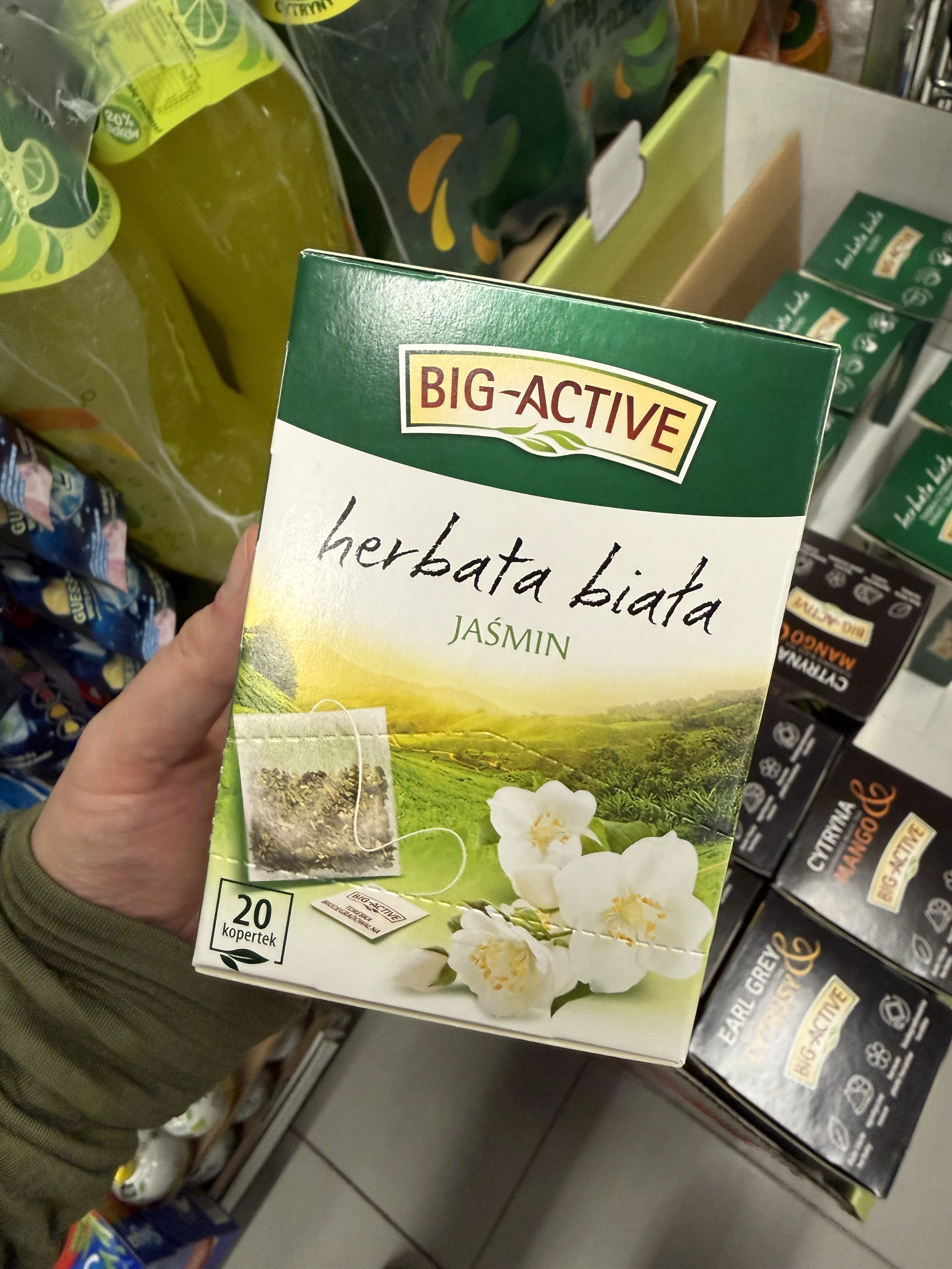 Big-Active Herbata biała Jaśmin | 30g