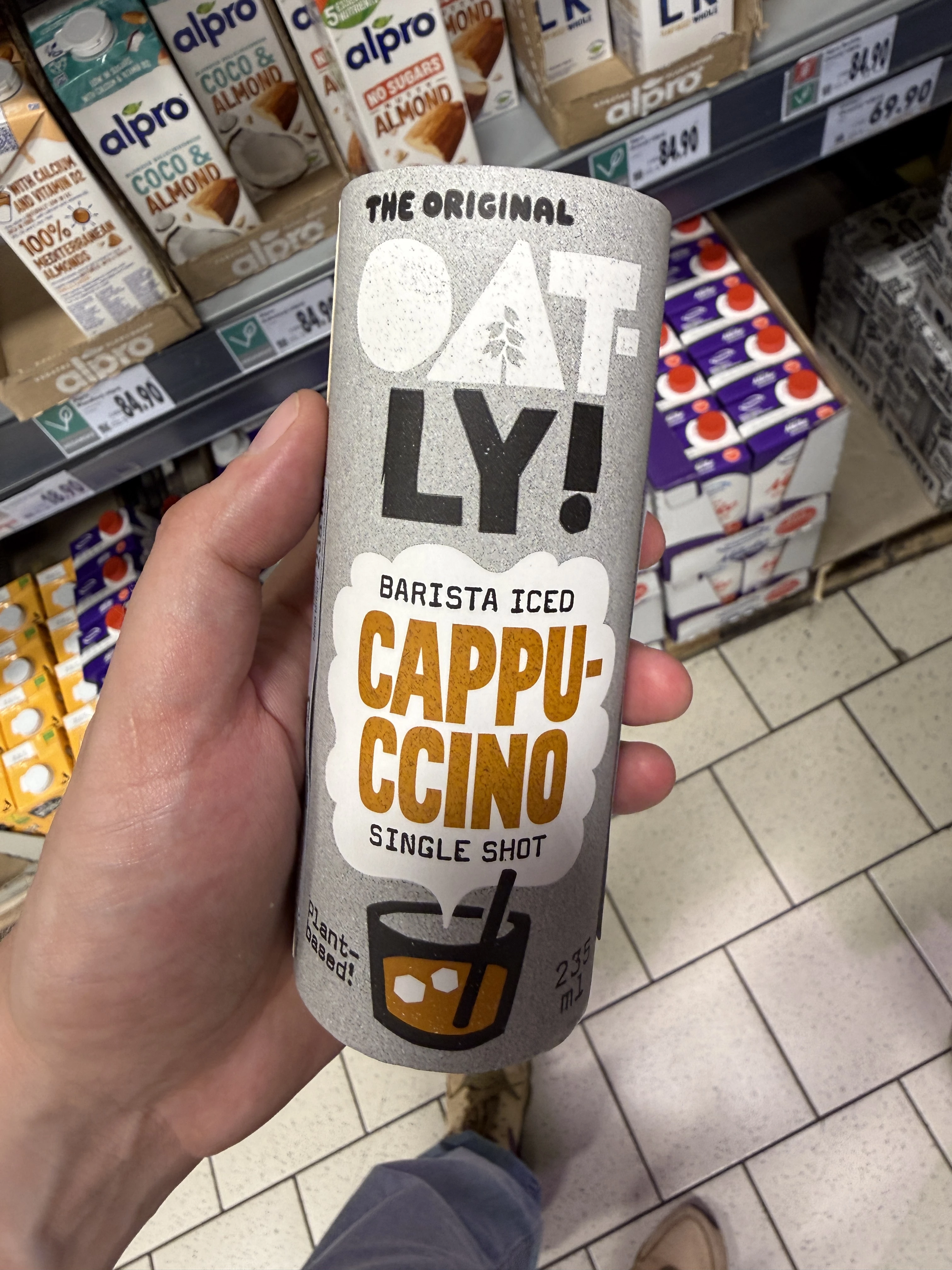 Oatly Barista Iced Cappuccino Single Shot | 235ml