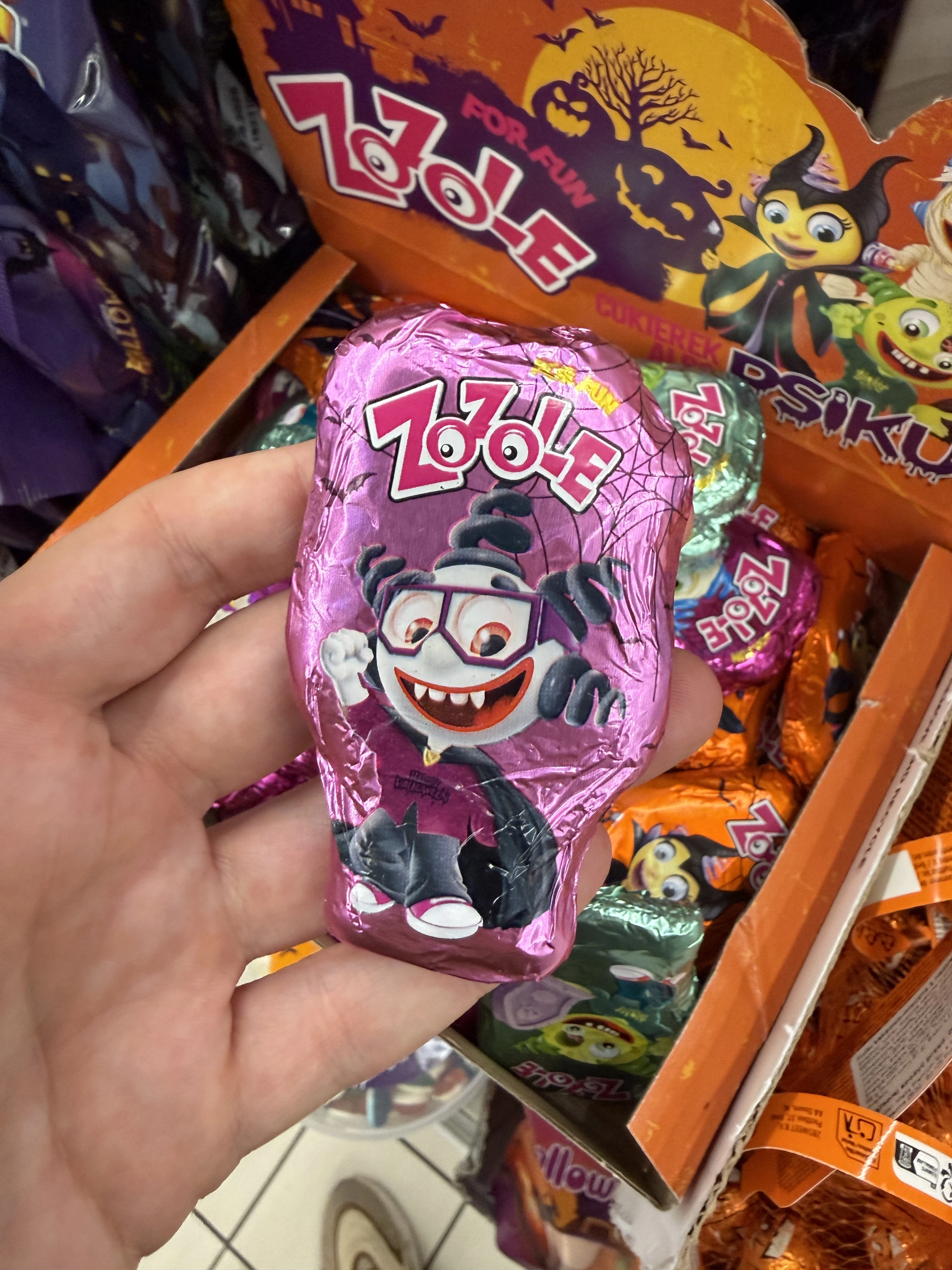 Zozole For Fun Figurka o smaku waniliowym Halloween (wampirzyca) | 29g