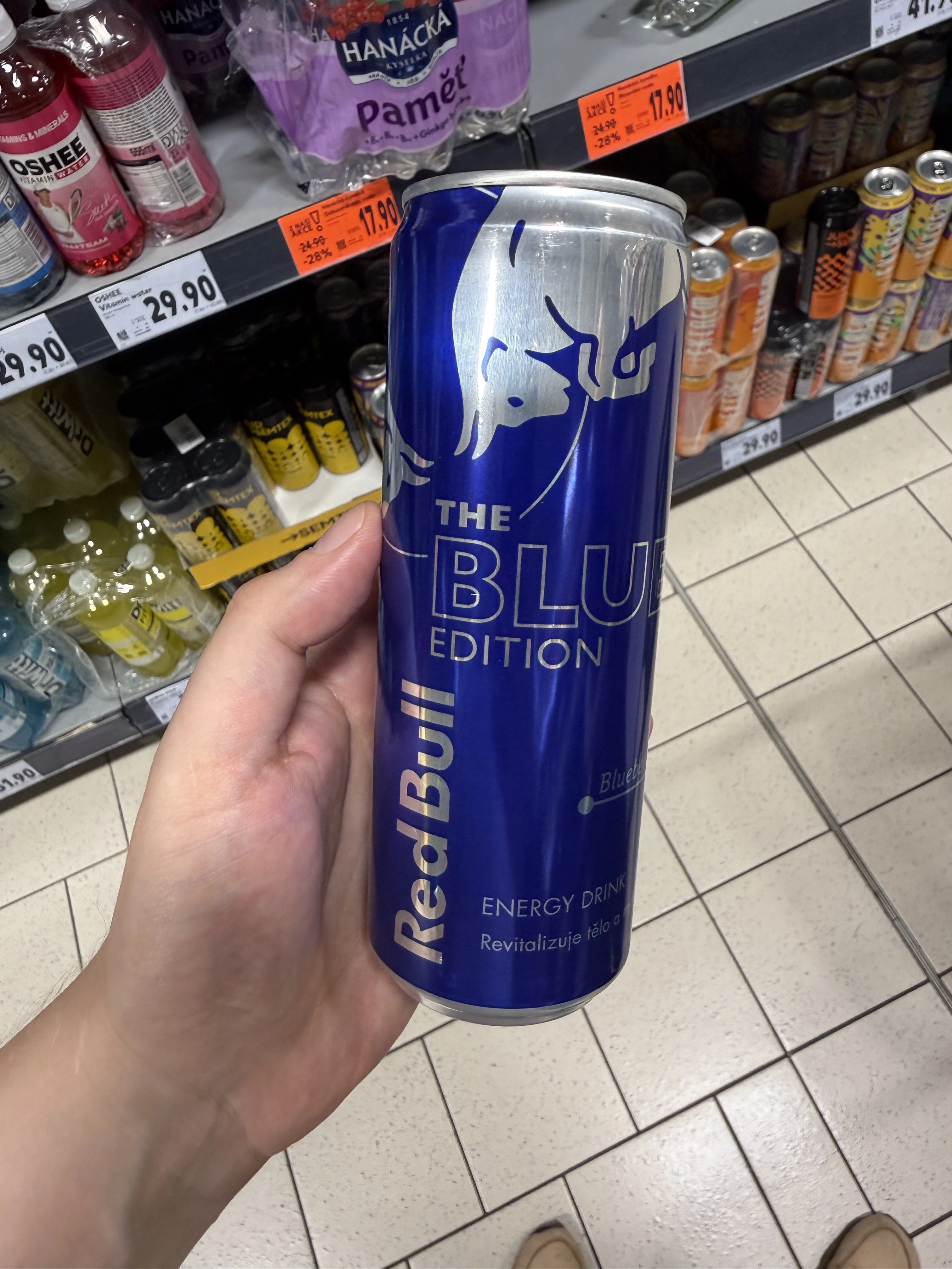 Red Bull The Blue Edition Blueberry / Jagoda | 355ml