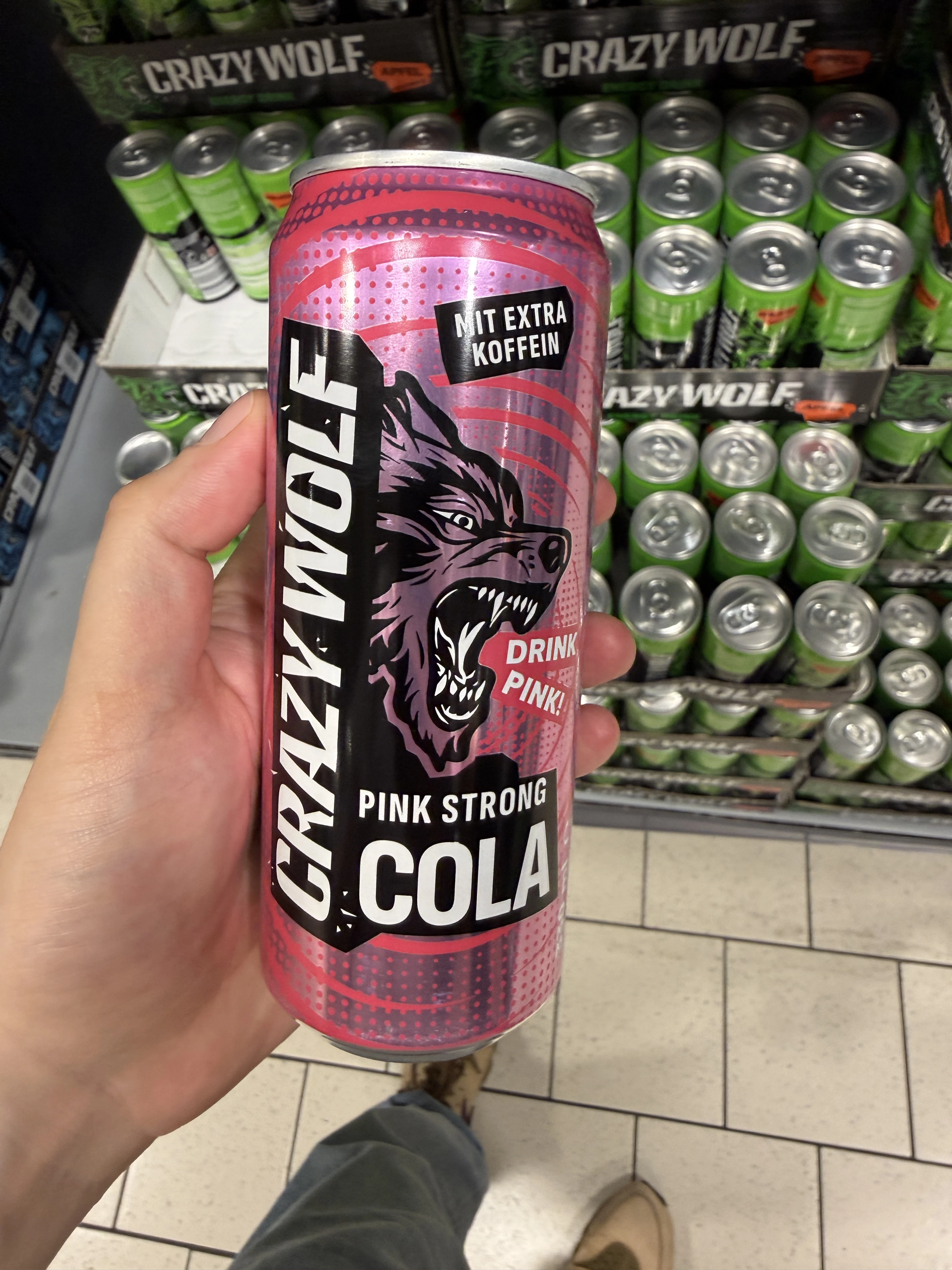 Crazy Wolf Pink Strong Cola | 330ml