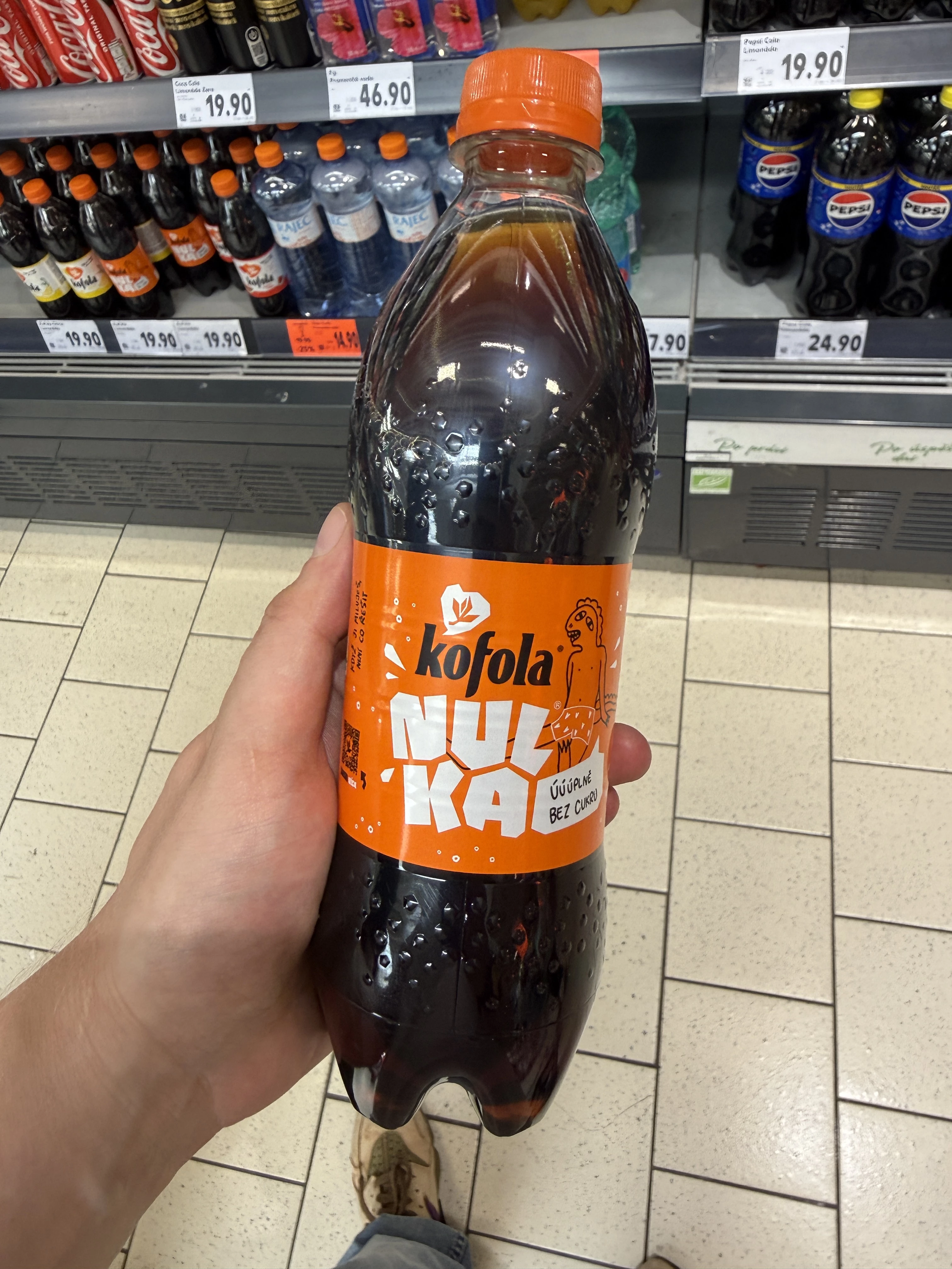 Kofola Nulka bez cukru / Kofola bez cukru | 500ml