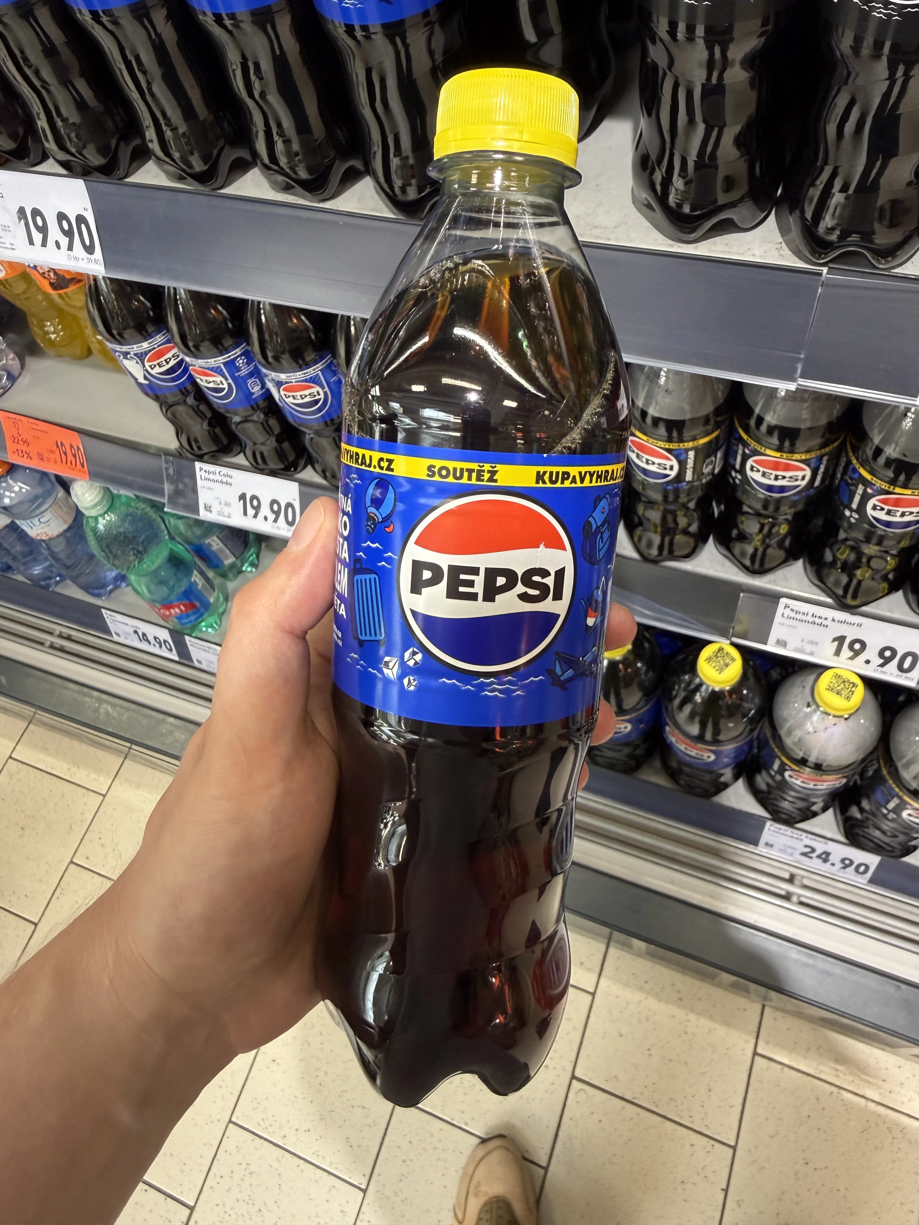 Pepsi Cola (edycja konkursowa Kup a vyhraj) | 500ml