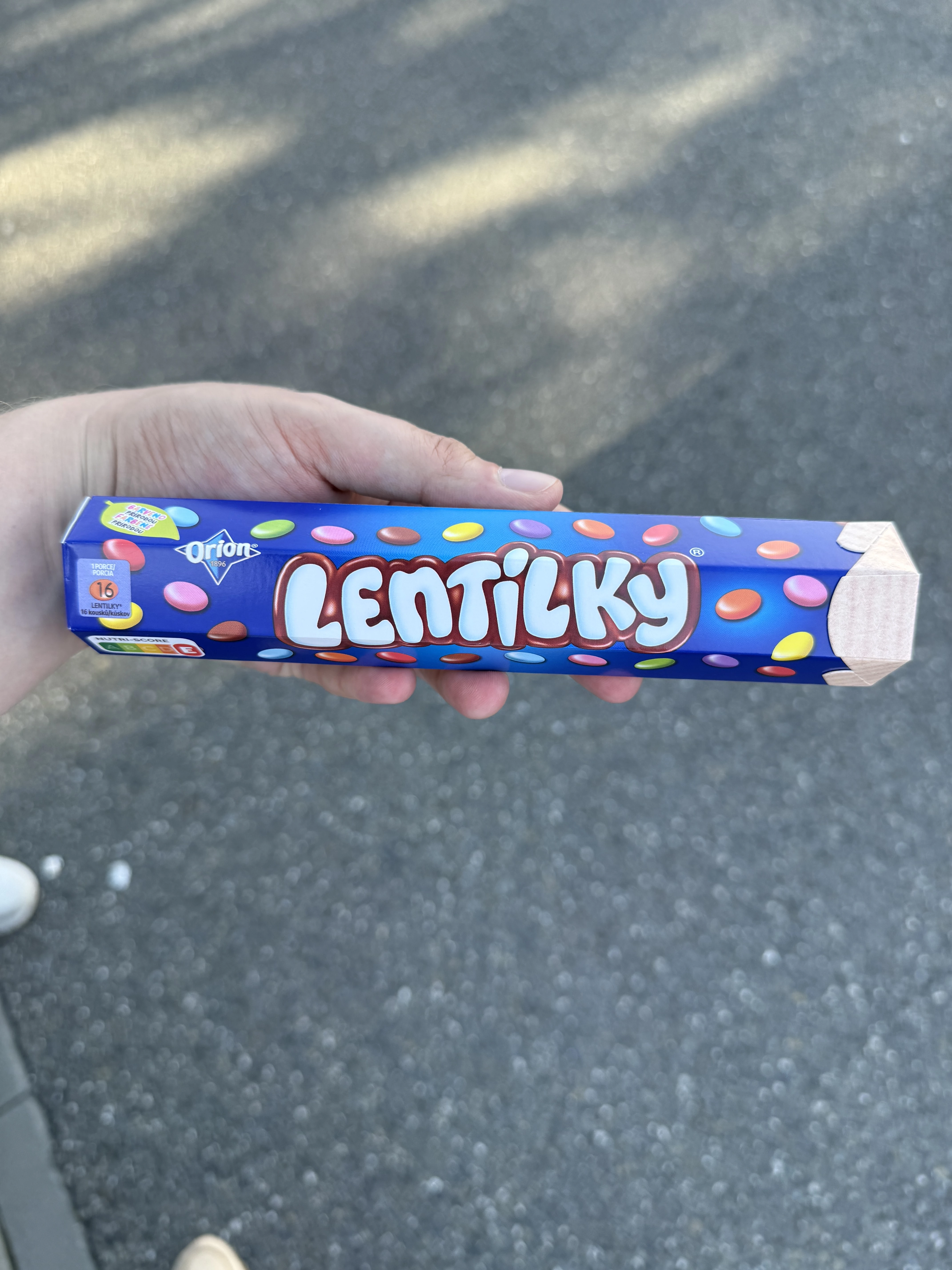 Orion Lentilky / Drażetki z mlecznej czekolady w kolorowej cukrowej skorupce | 120g
