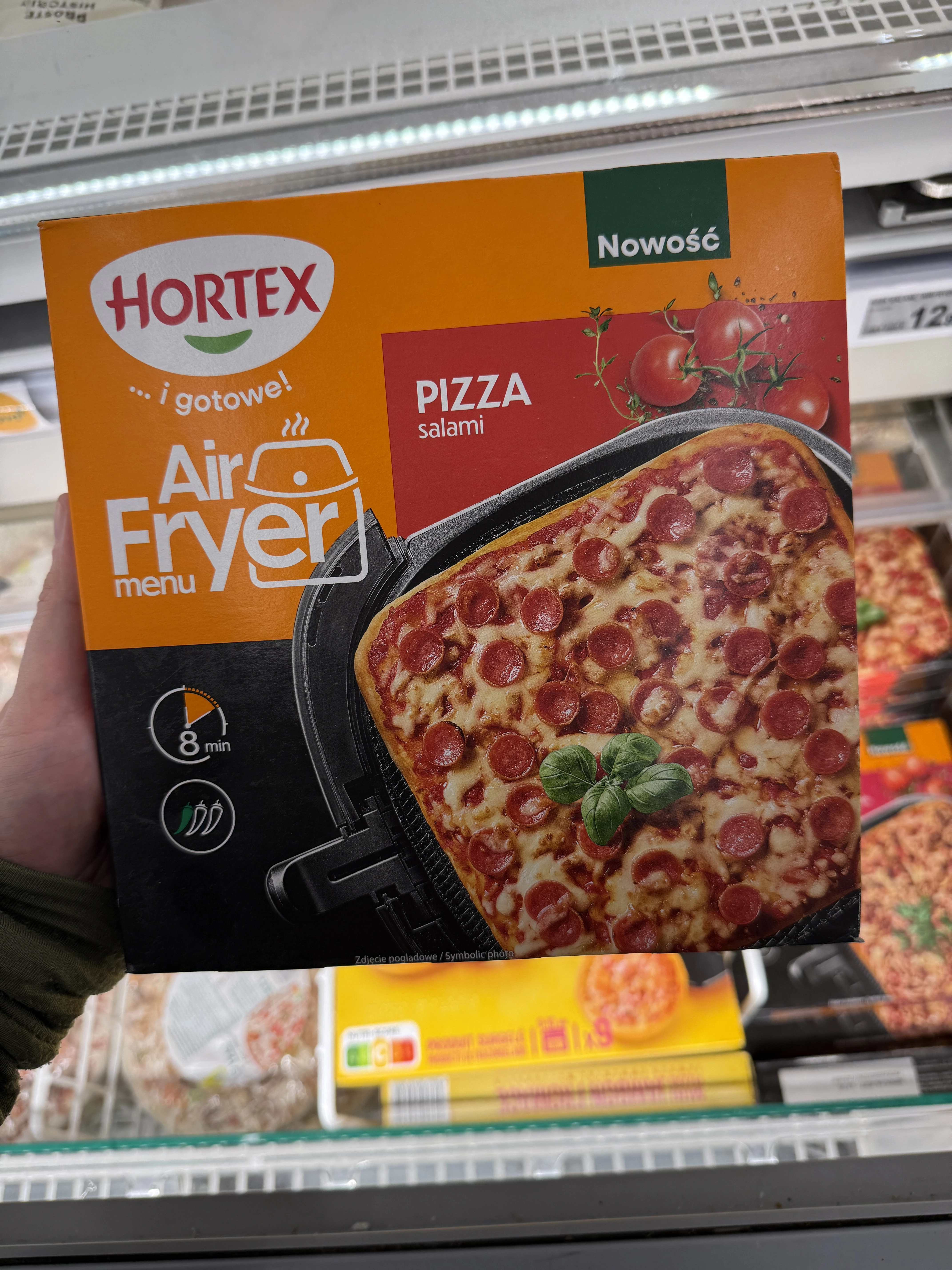 Hortex Air Fryer Menu Pizza salami | 285g