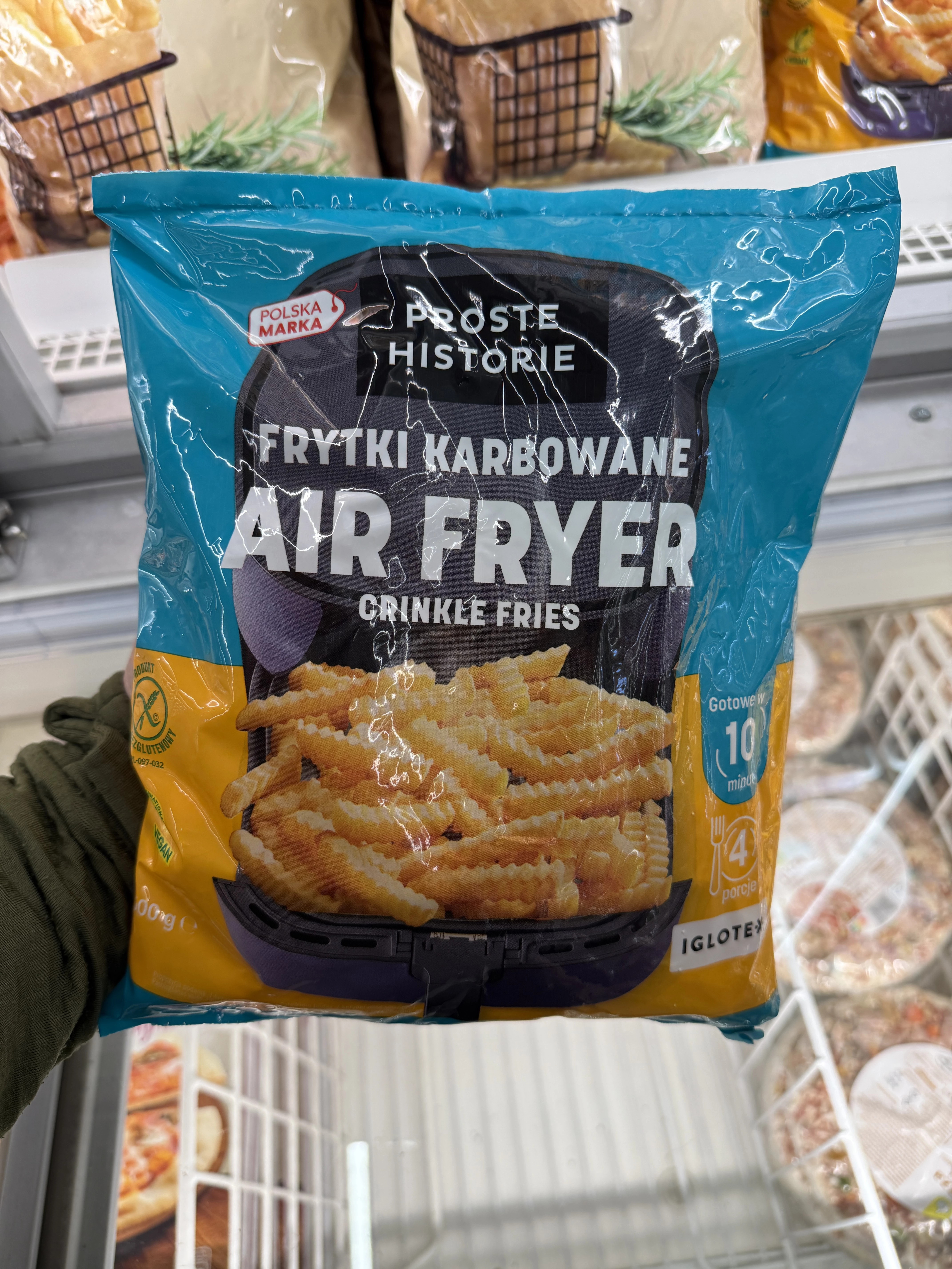 Proste Historie Frytki karbowane Air Fryer | 600g