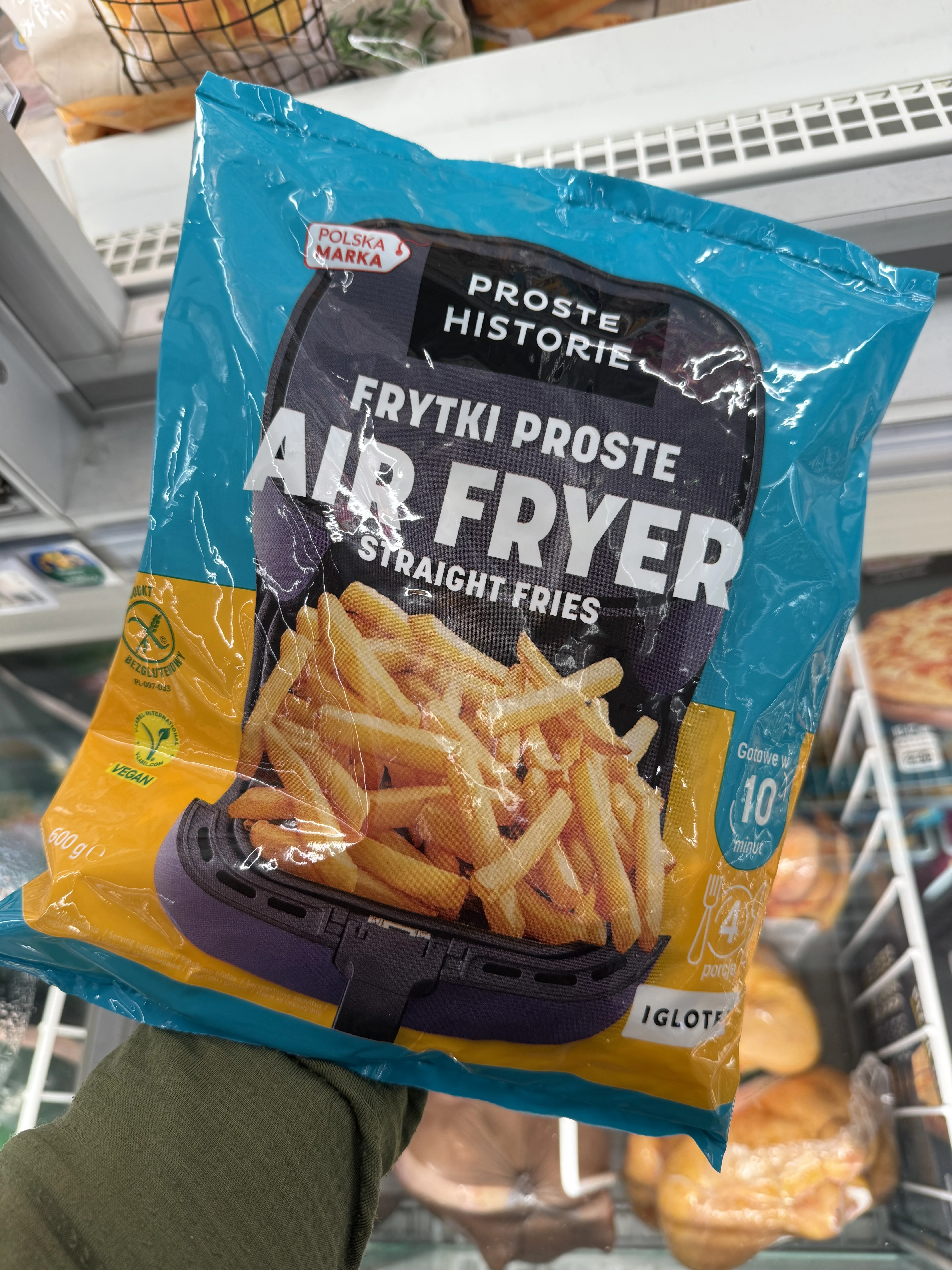 Proste Historie Frytki proste Air Fryer | 600g