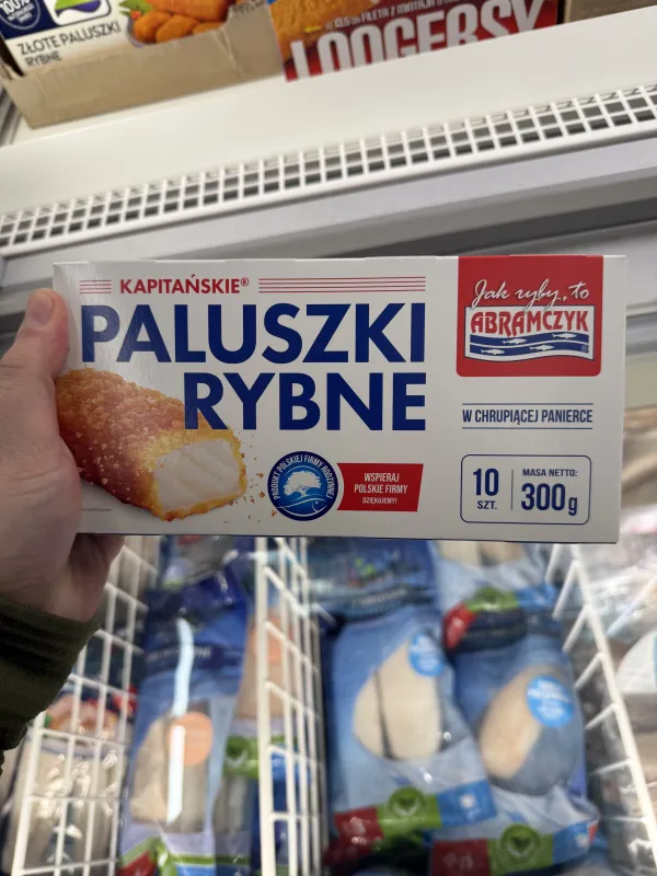 Abramczyk Kapitańskie Paluszki rybne | 300g