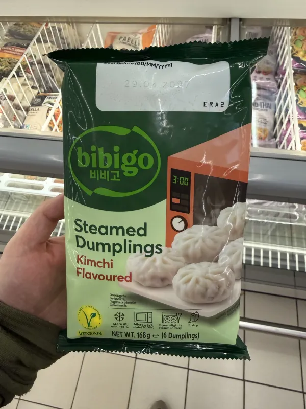 Bibigo Steamed Dumplings Kimchi | 168g
