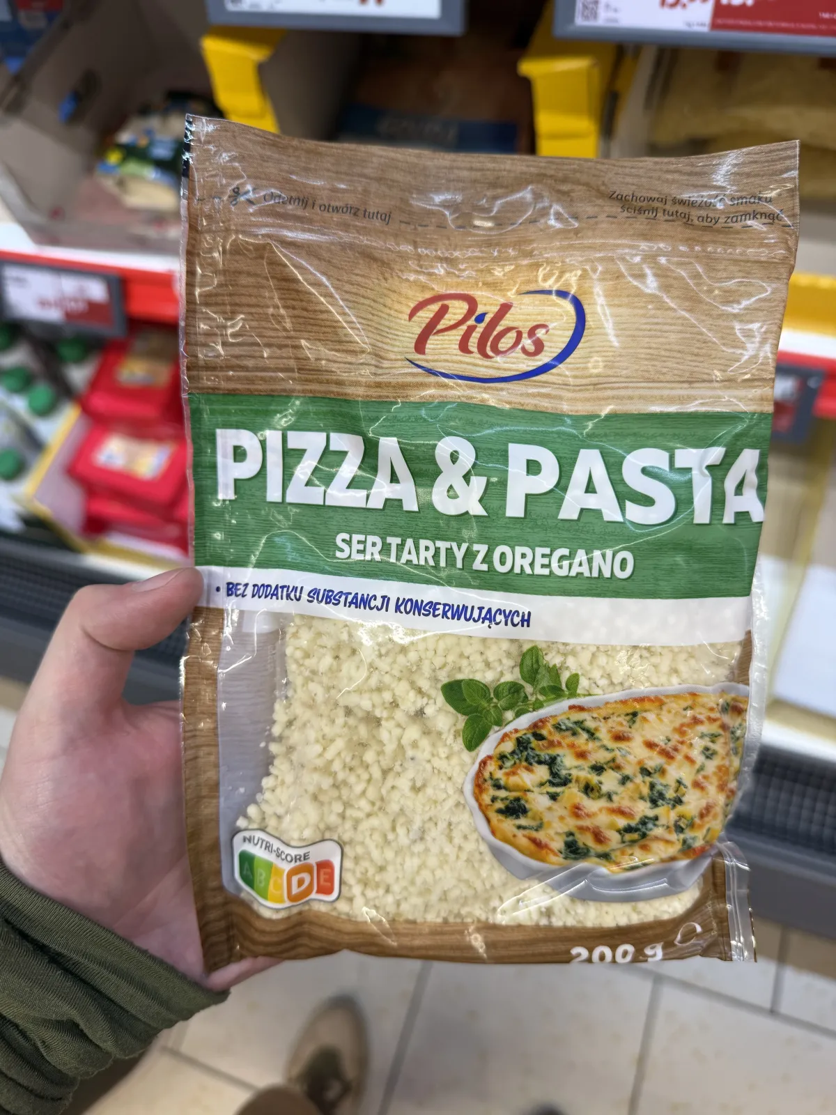 Pilos Pizza & Pasta Ser tarty z oregano | 200g