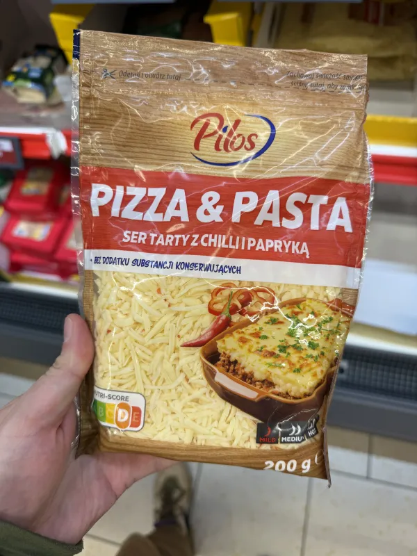 Pilos Pizza & Pasta Ser tarty z chilli i papryką | 200g