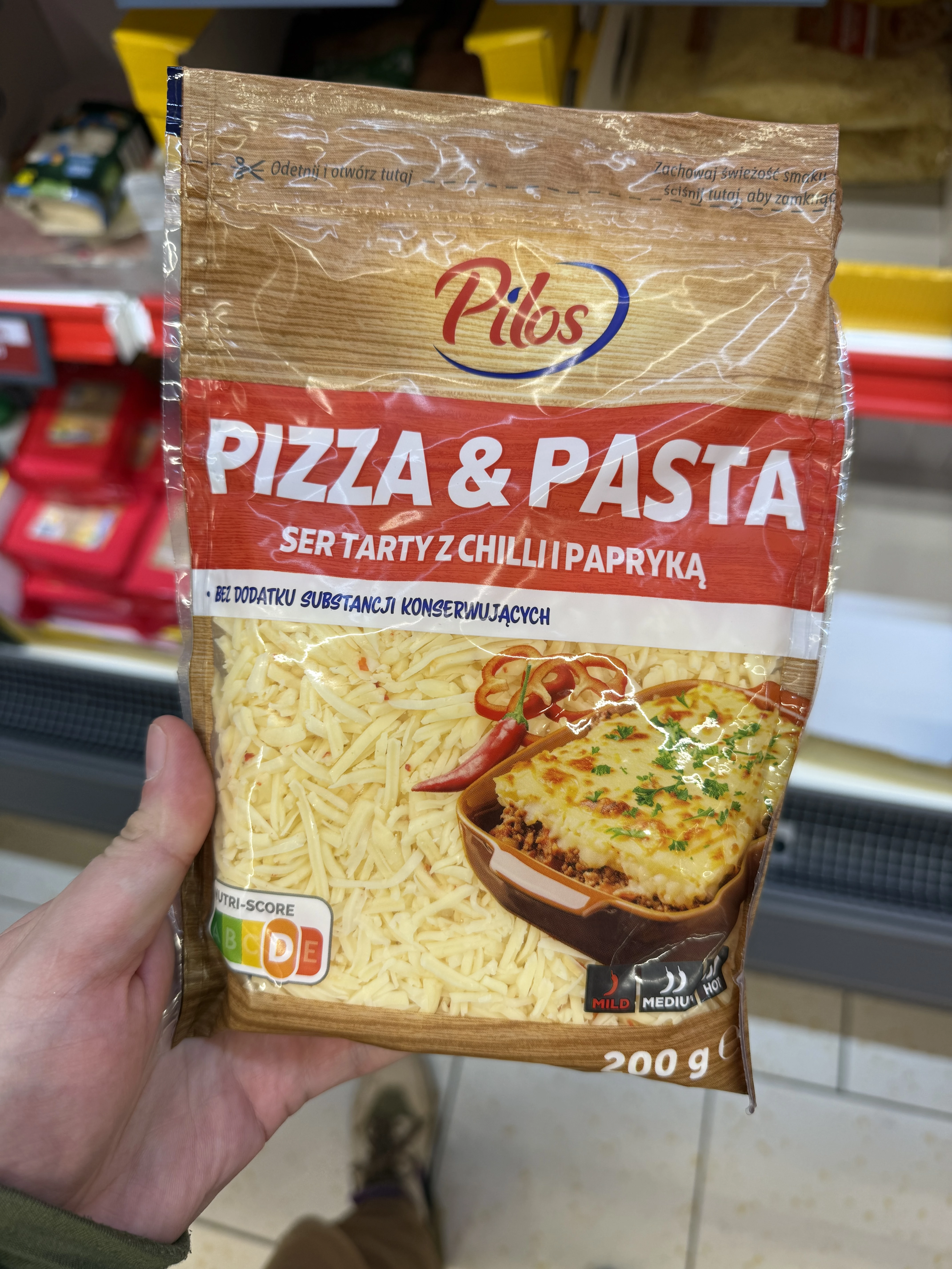 Pilos Pizza & Pasta Ser tarty z chilli i papryką | 200g