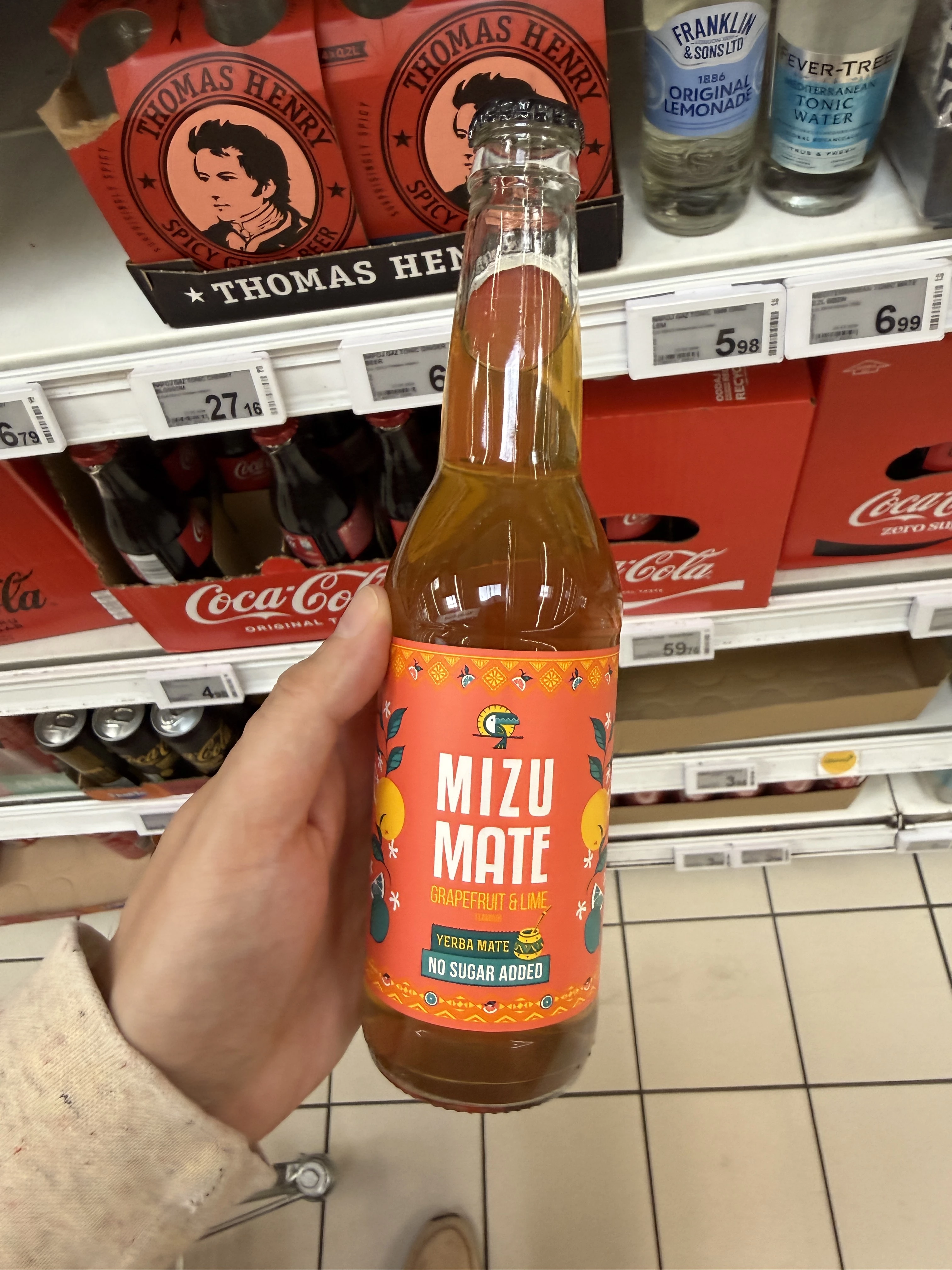Mizu Mate Grapefruit & Lime | 330ml