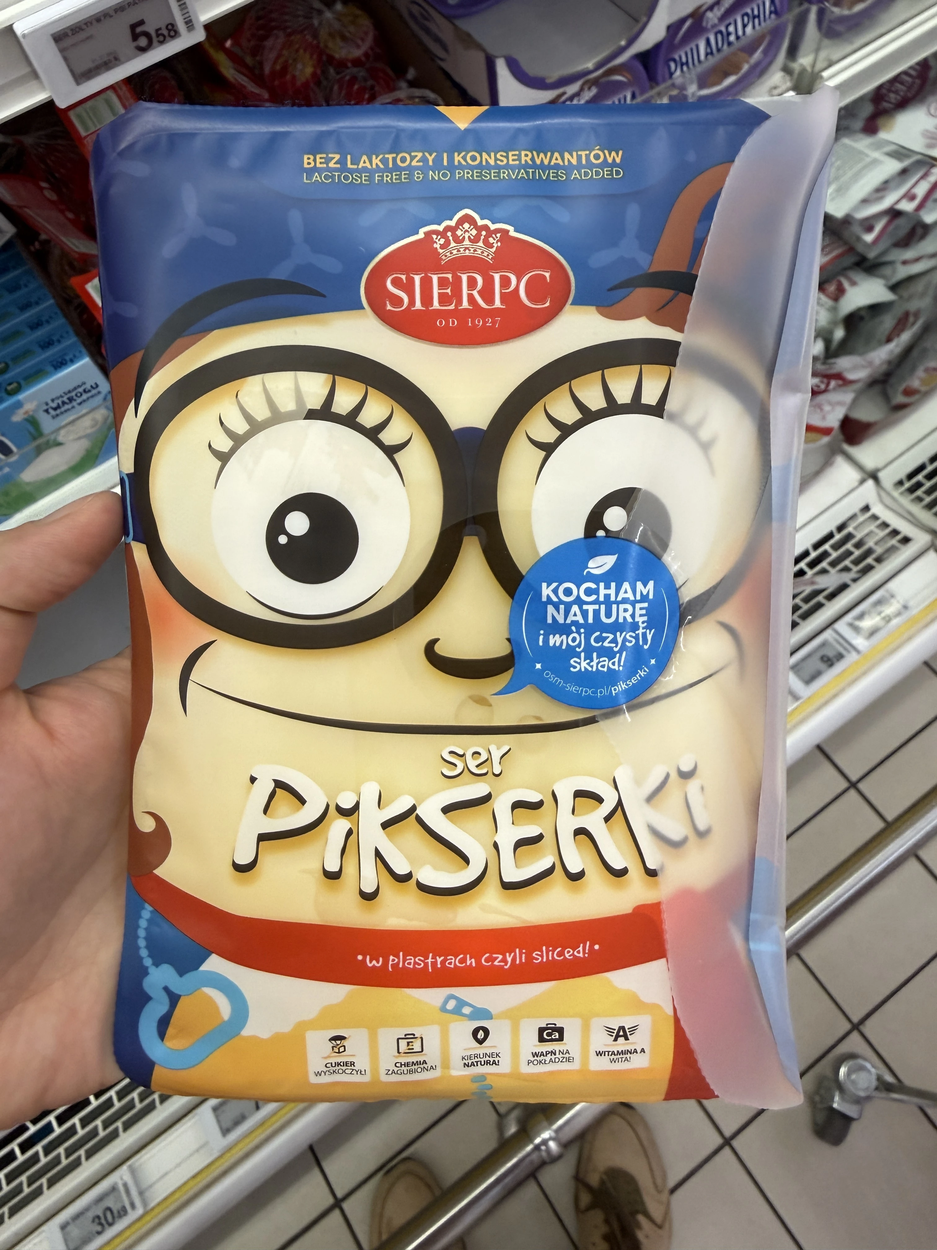 Sierpc Ser Pikserki plastry (Pikselia pilotka) | 135g