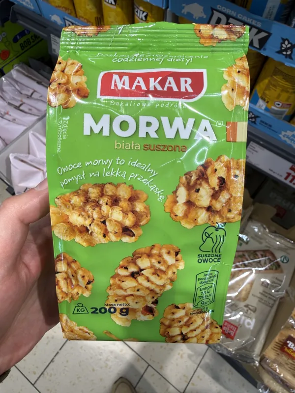 Makar Morwa biała suszona | 200g