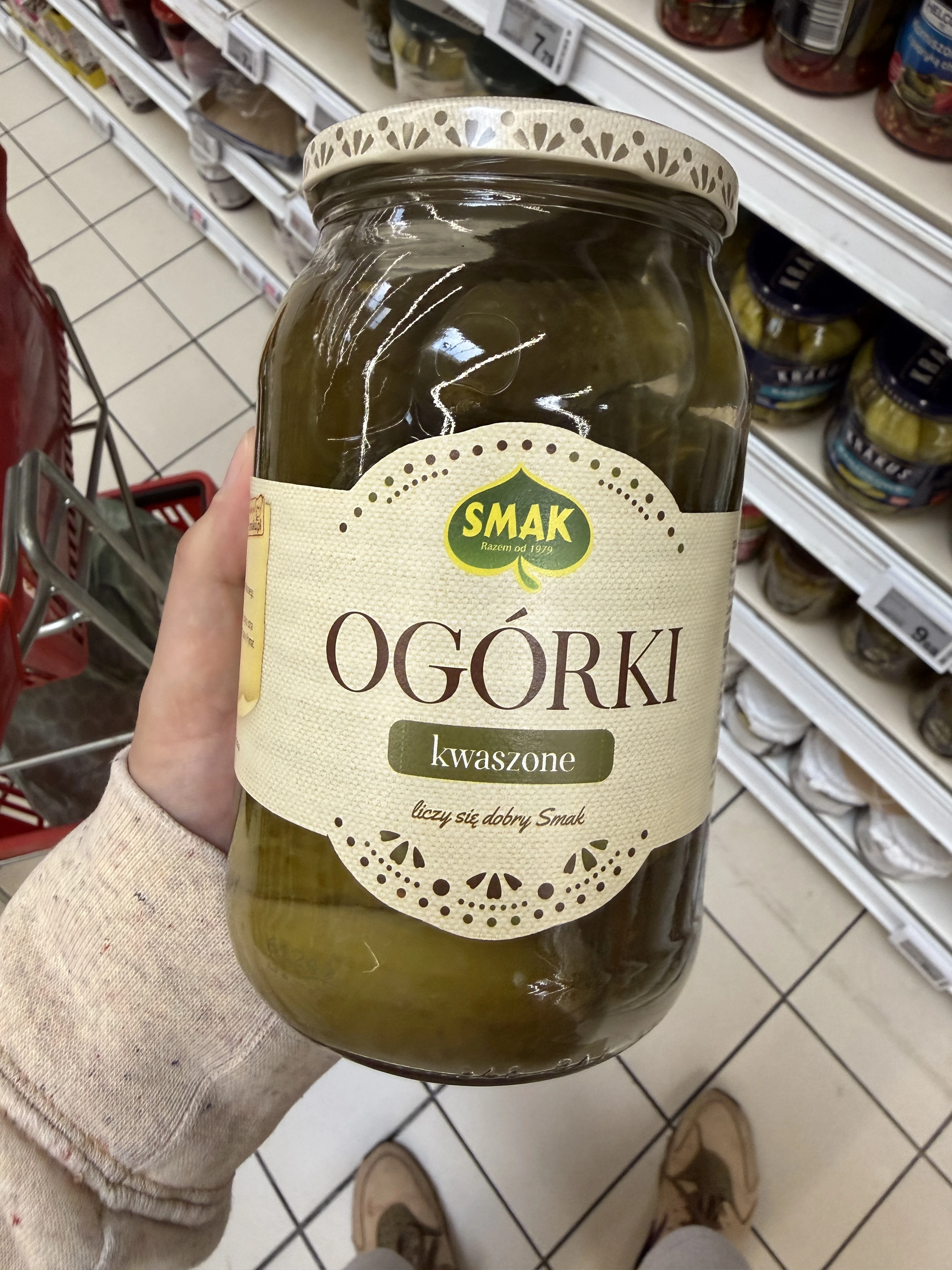 Smak Ogórki kwaszone | 900g