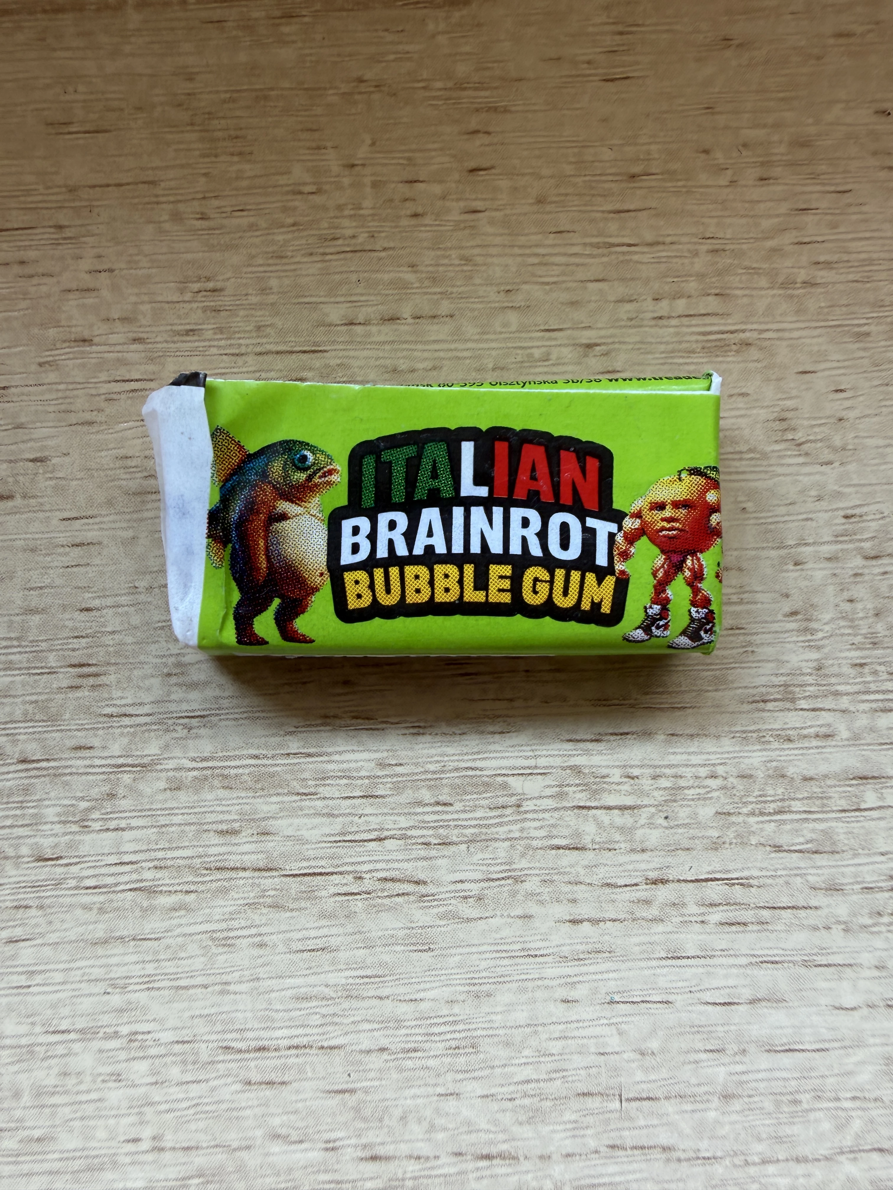 Italian Brainrot Bubble Gum | 4,5g