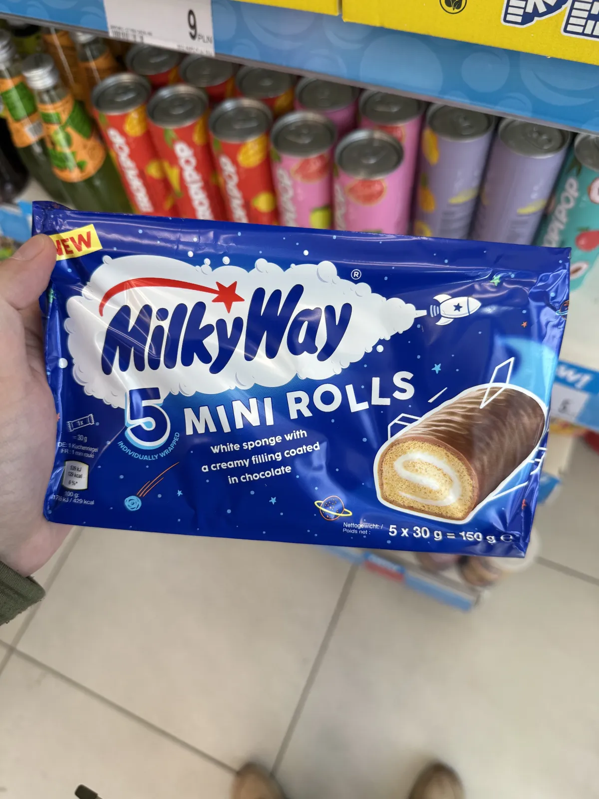 Milky Way 5 Mini Rolls | 150g