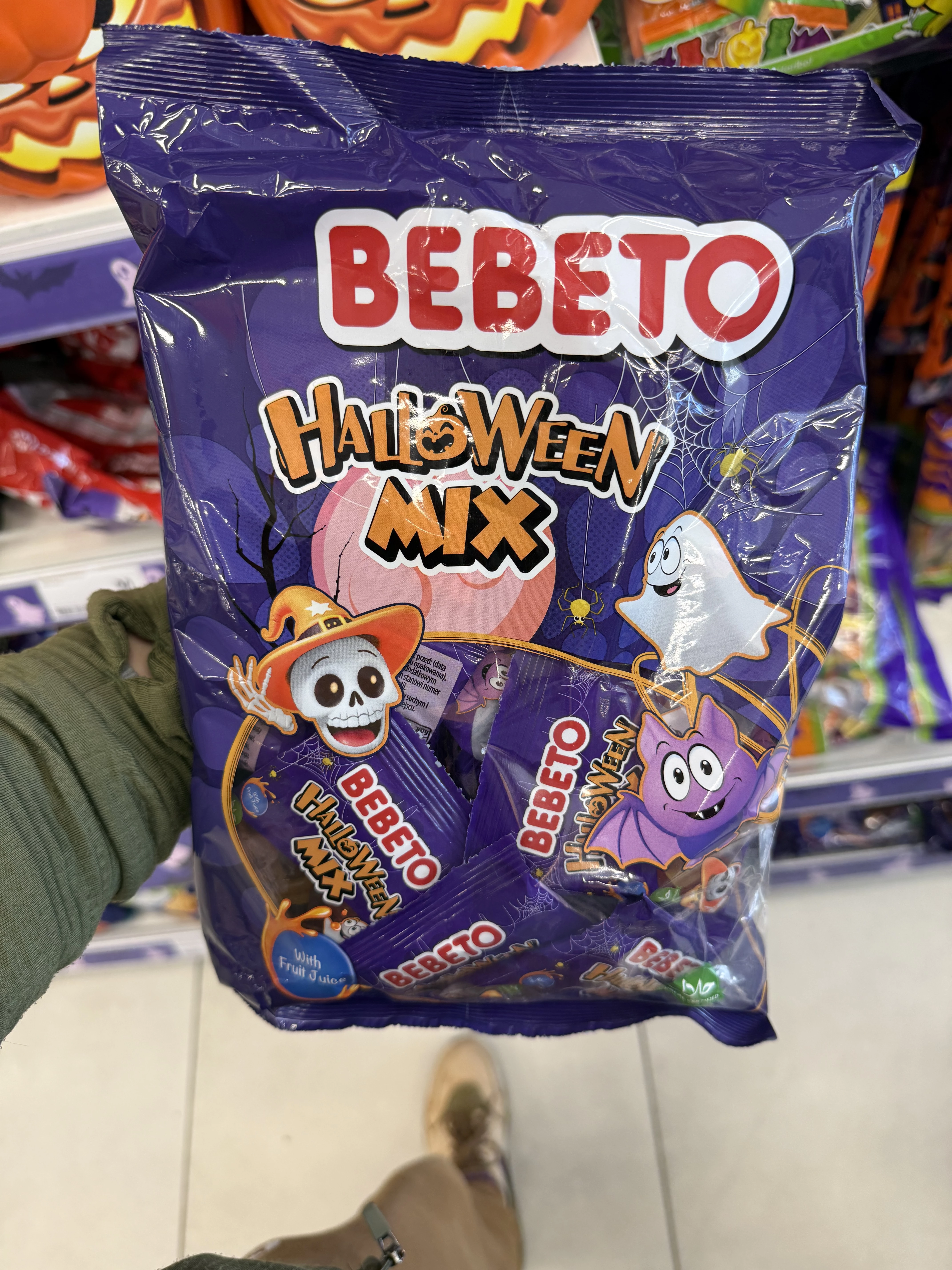 Bebeto Halloween Mix saszetki | 396g