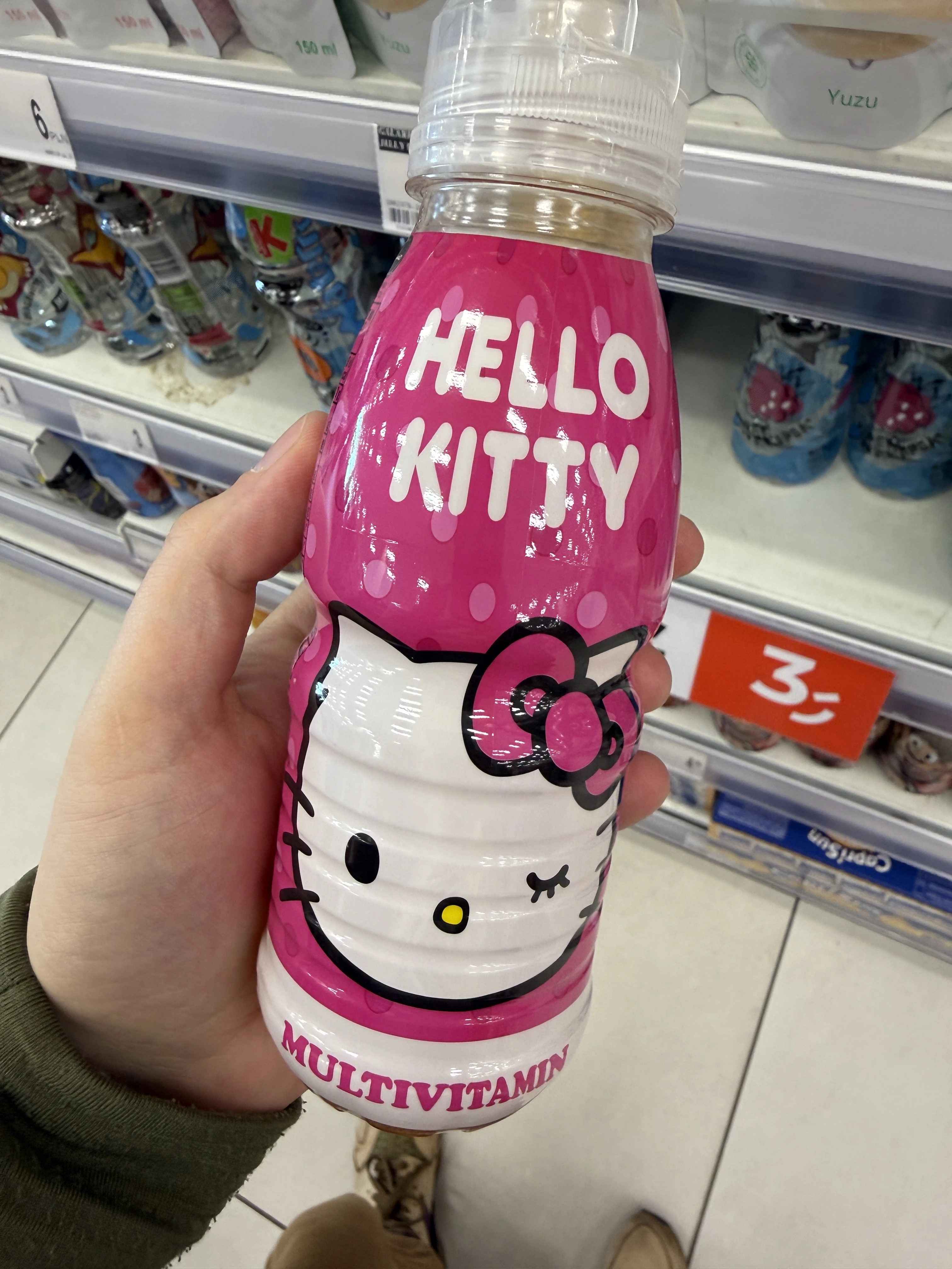 Mizu Kids Hello Kitty Multivitamin (mrugająca) | 330ml