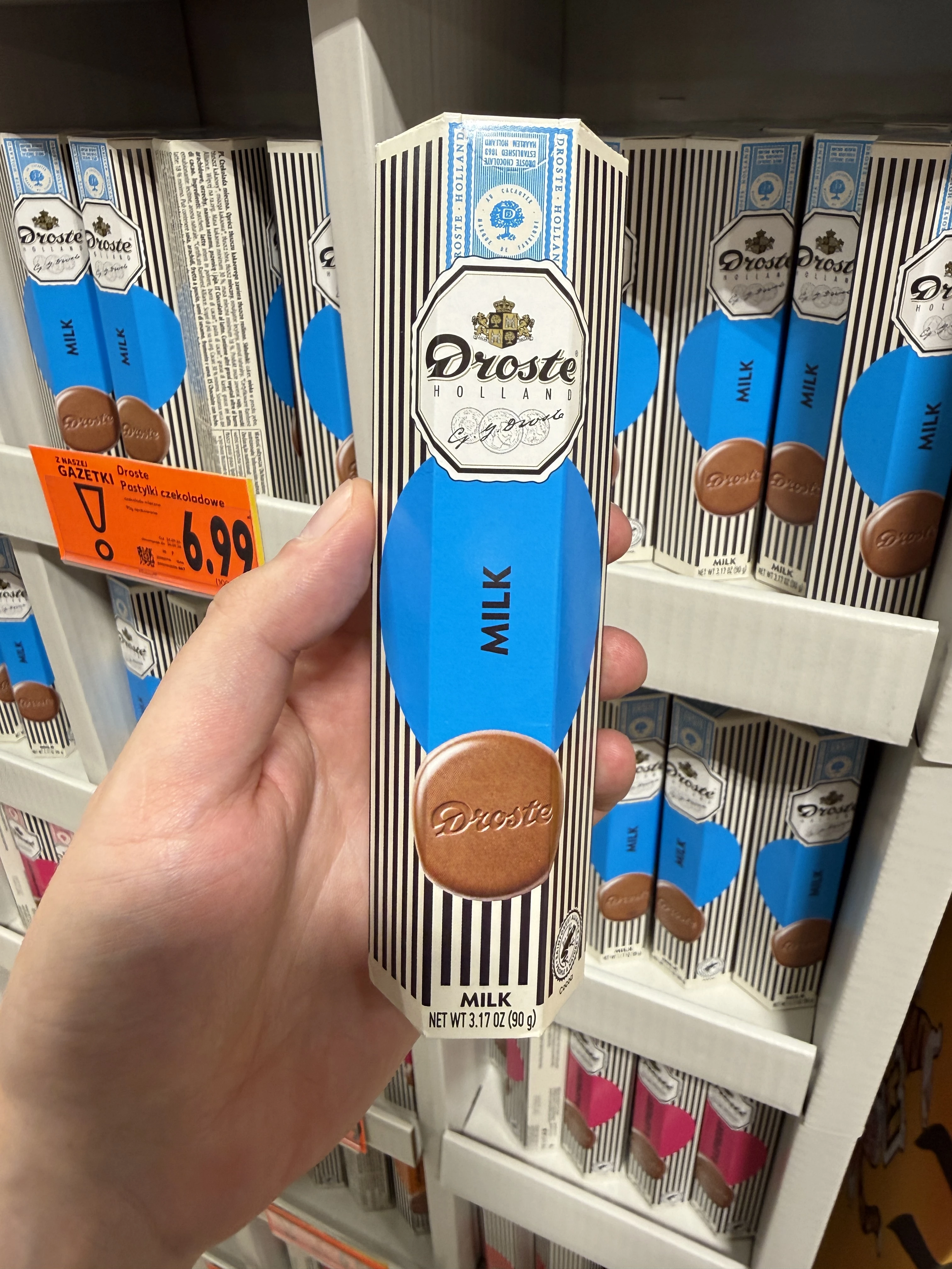 Droste Milk Pastilles / Pastylki z czekolady mlecznej | 90g