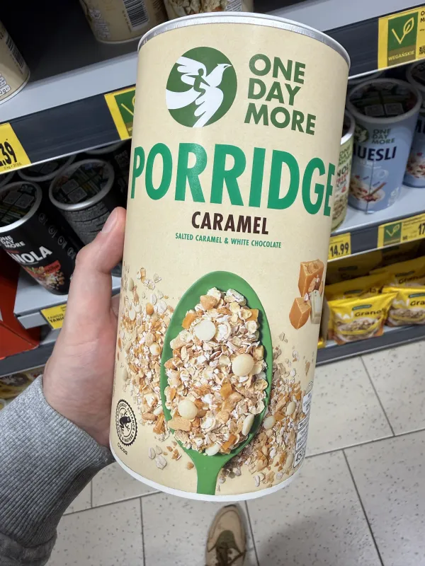 One Day More Porridge Caramel | 450g