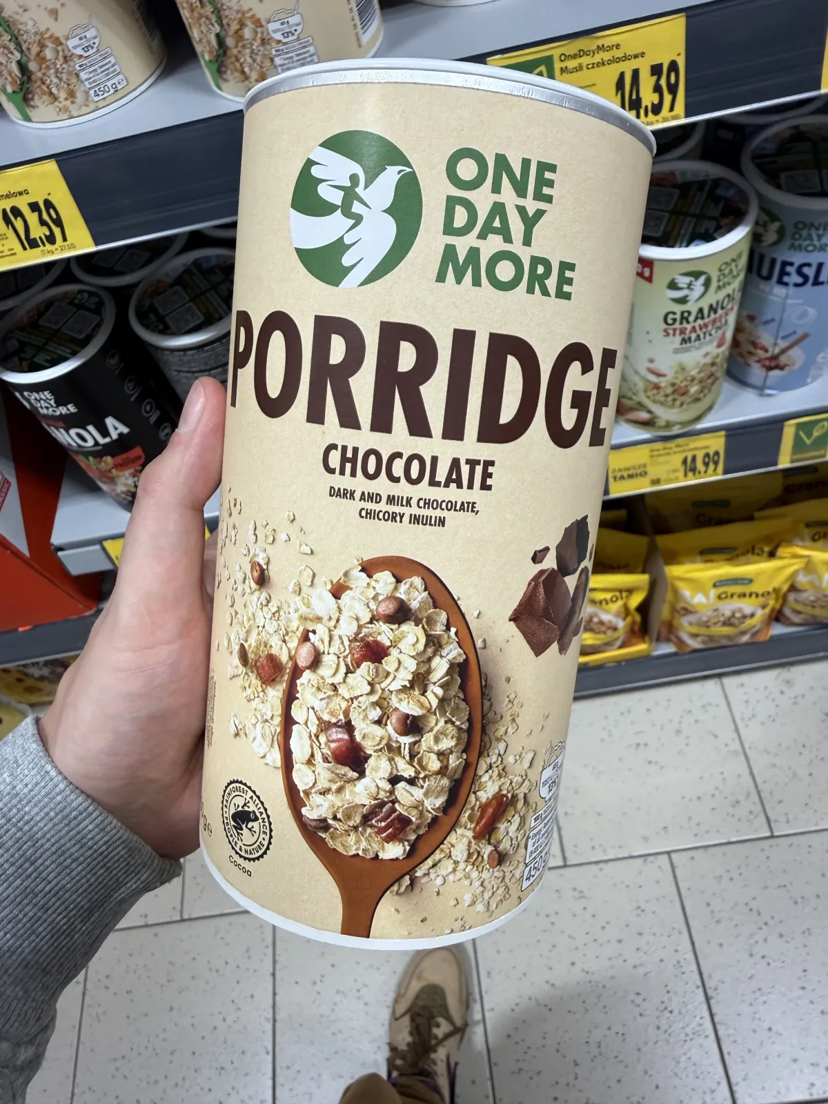 One Day More Porridge Chocolate | 450g