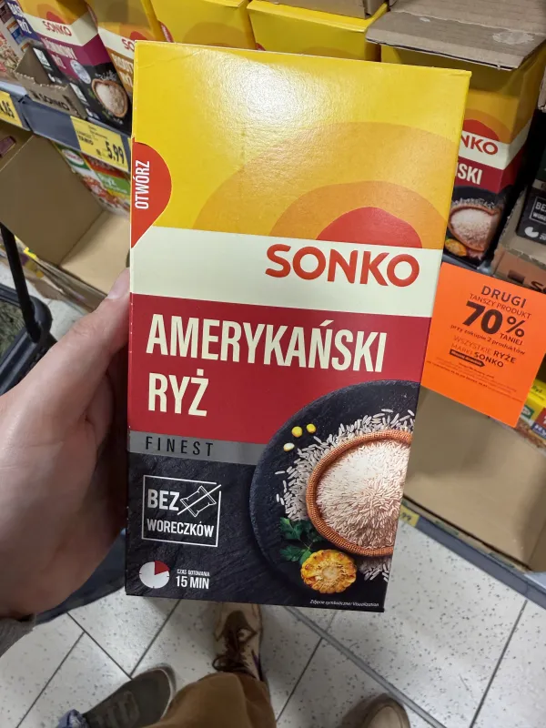 Sonko Finest Ryż Amerykański | 300g
