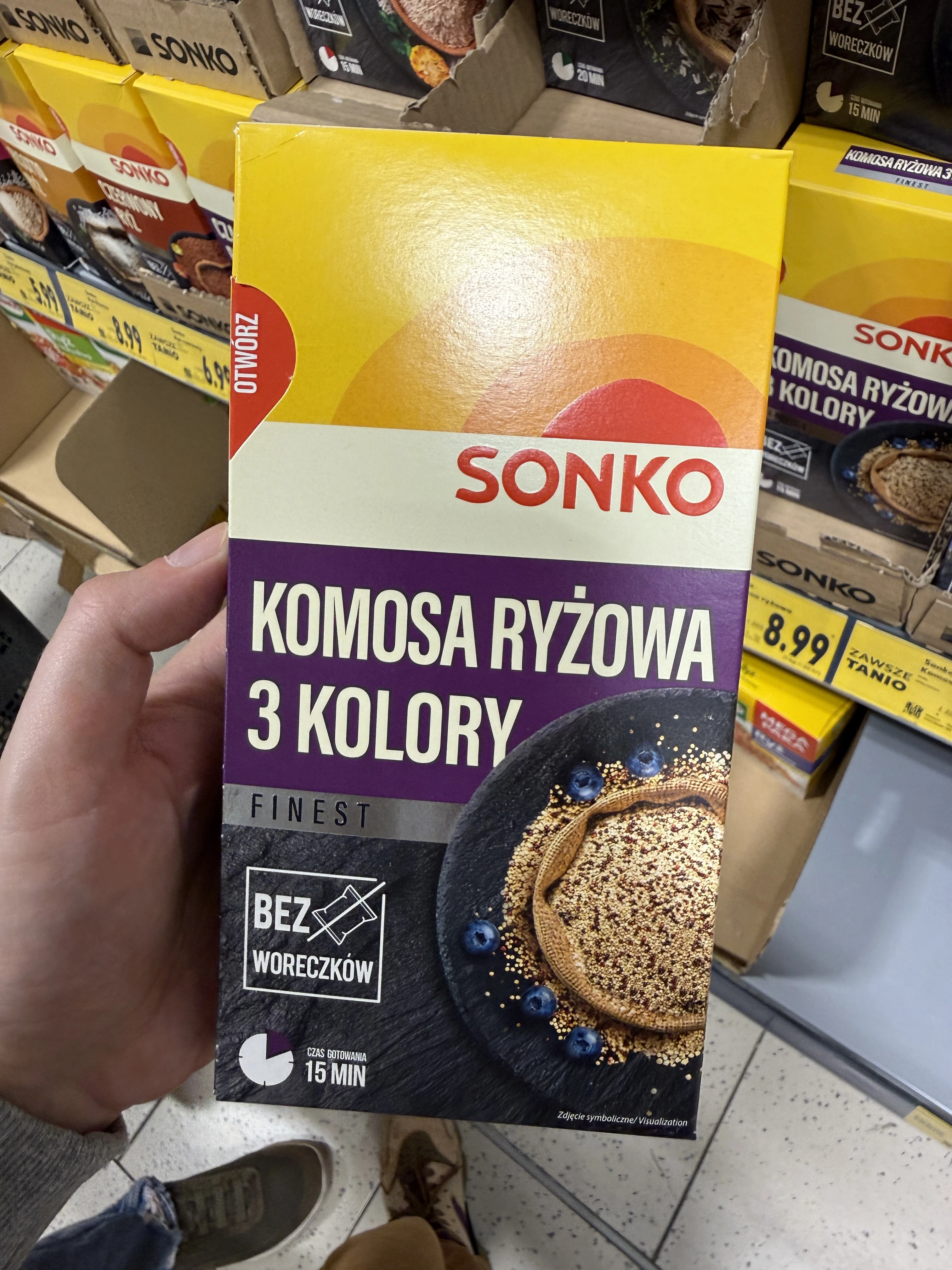 Sonko Finest Komosa ryżowa 3 kolory | 300g
