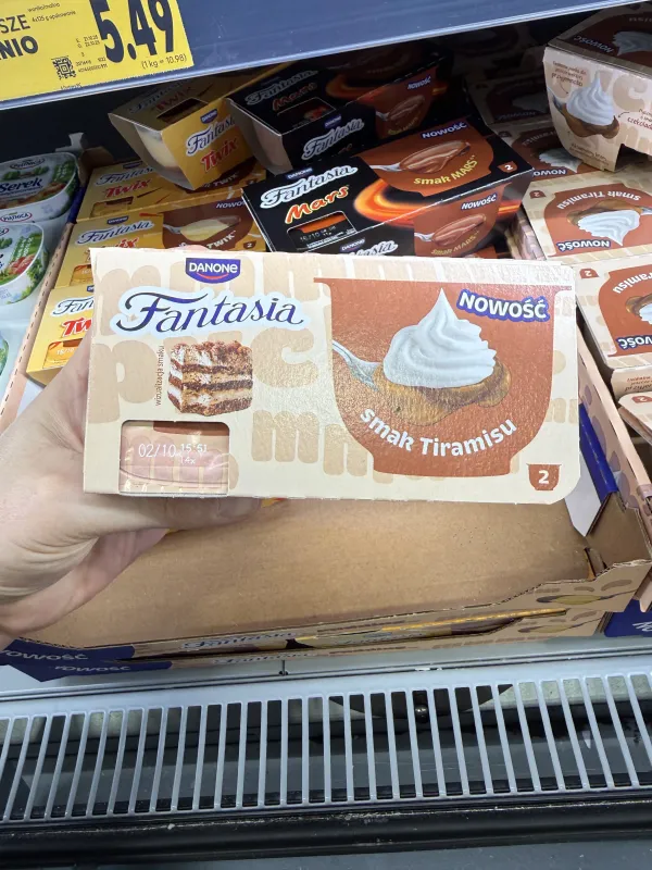 Fantasia Smak Tiramisu | 2x90g