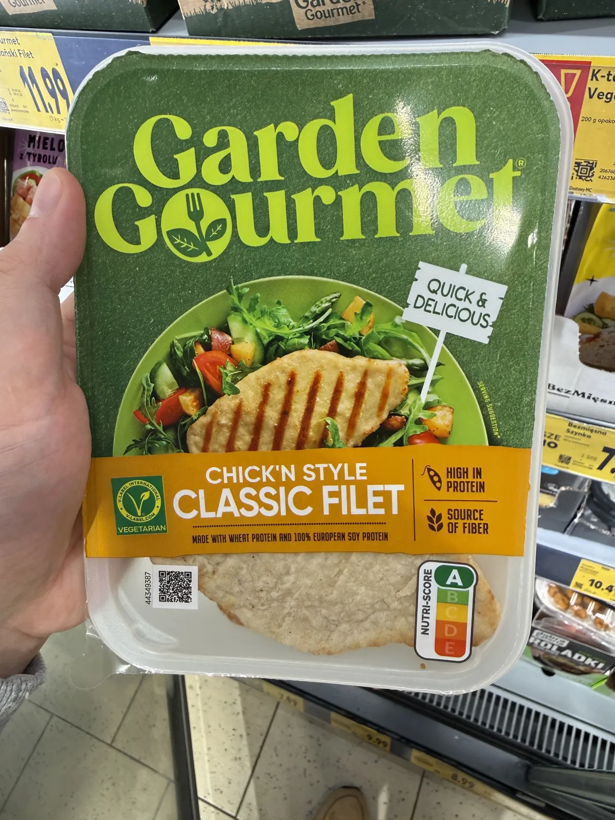 Garden Gourmet Chick’n Style Classic Filet / Wegetariański filet | 150g