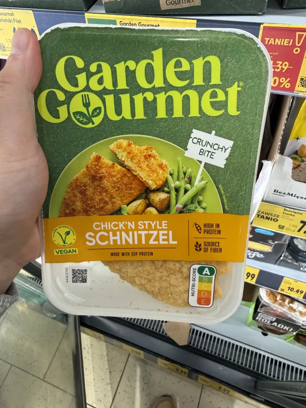 Garden Gourmet Chick’n Style Schnitzel / Wegański sznycel | 180g