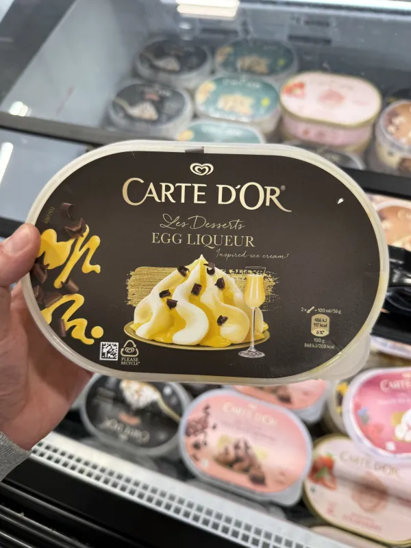 Carte D’Or Les Desserts Egg Liqueur | 825ml / 466g