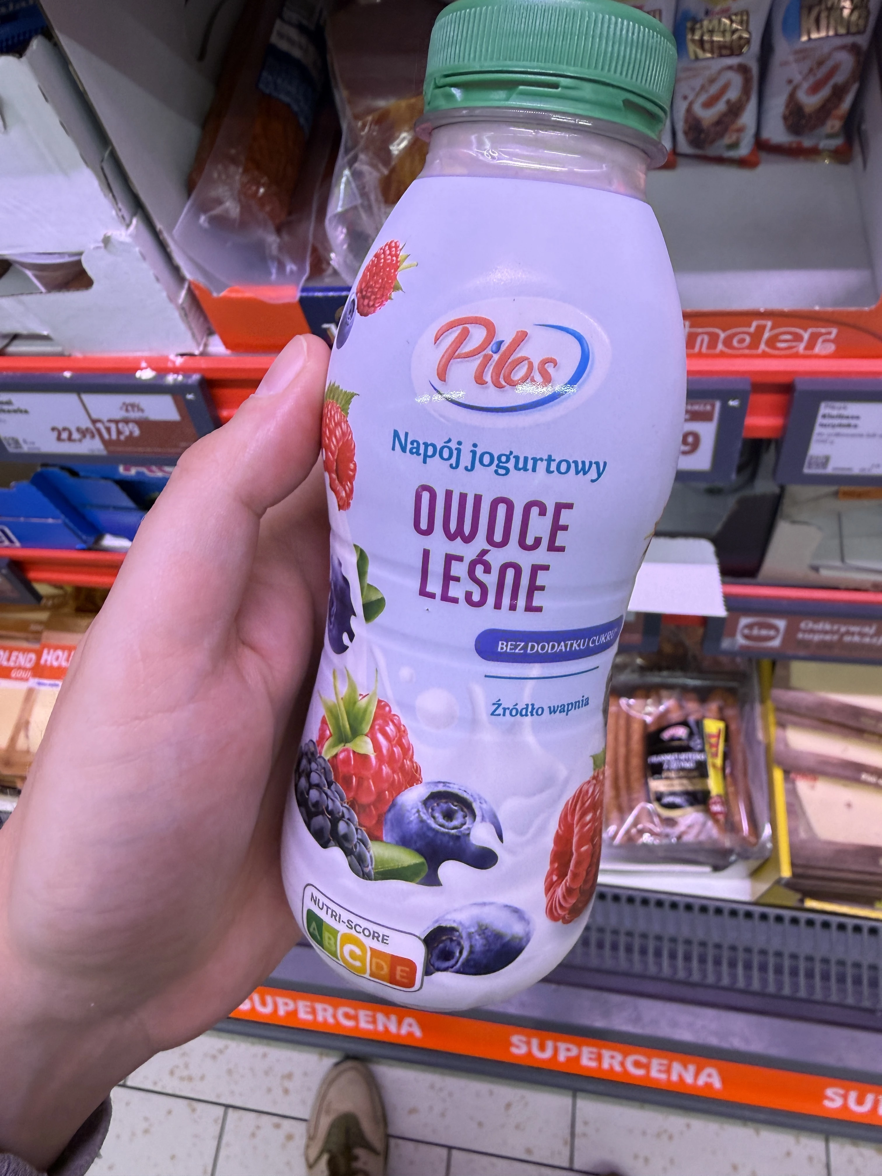 Pilos Napój jogurtowy Owoce leśne | 322ml / 330g
