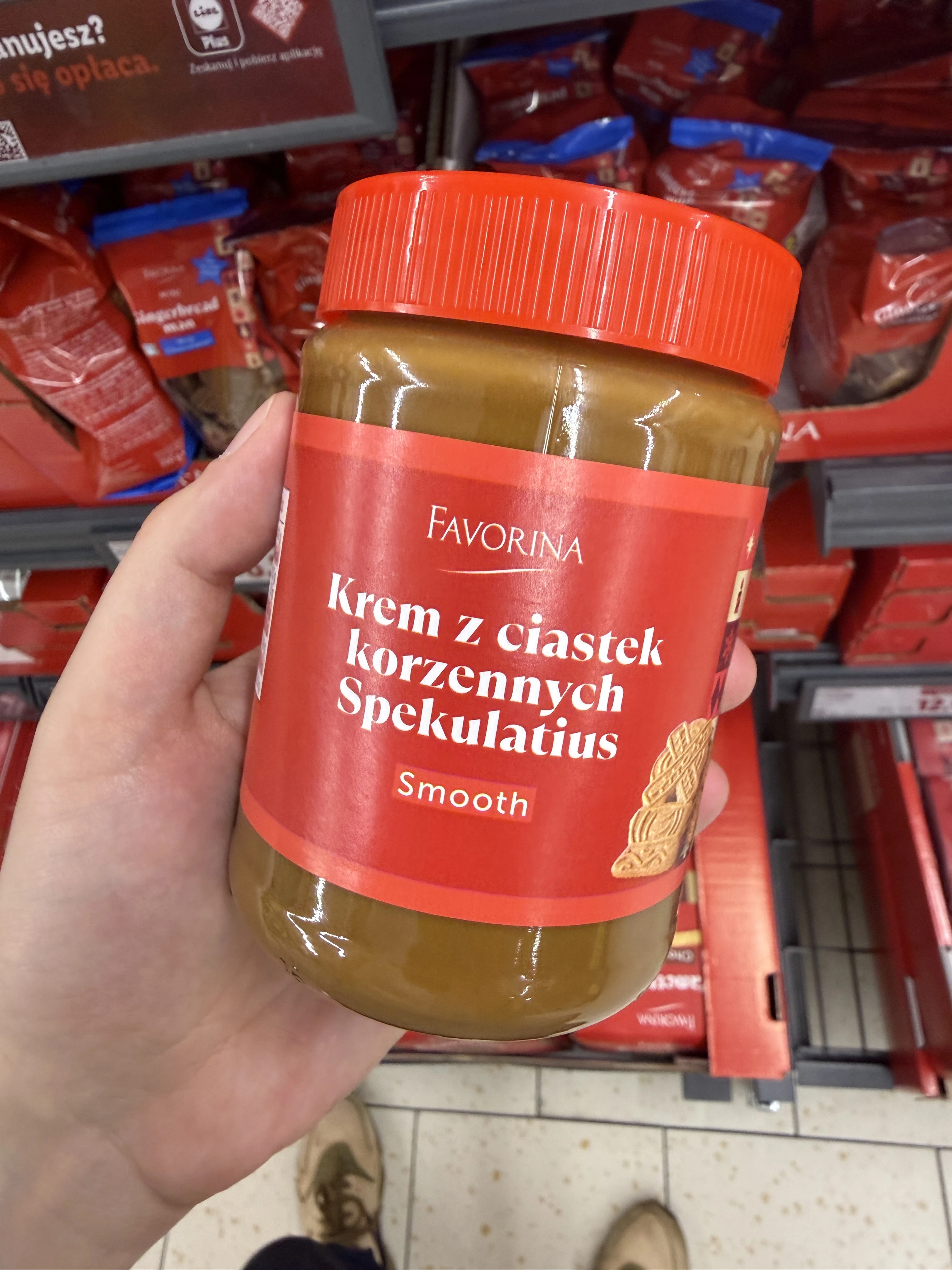 Favorina Krem z ciastek korzennych Spekulatius Smooth | 400g
