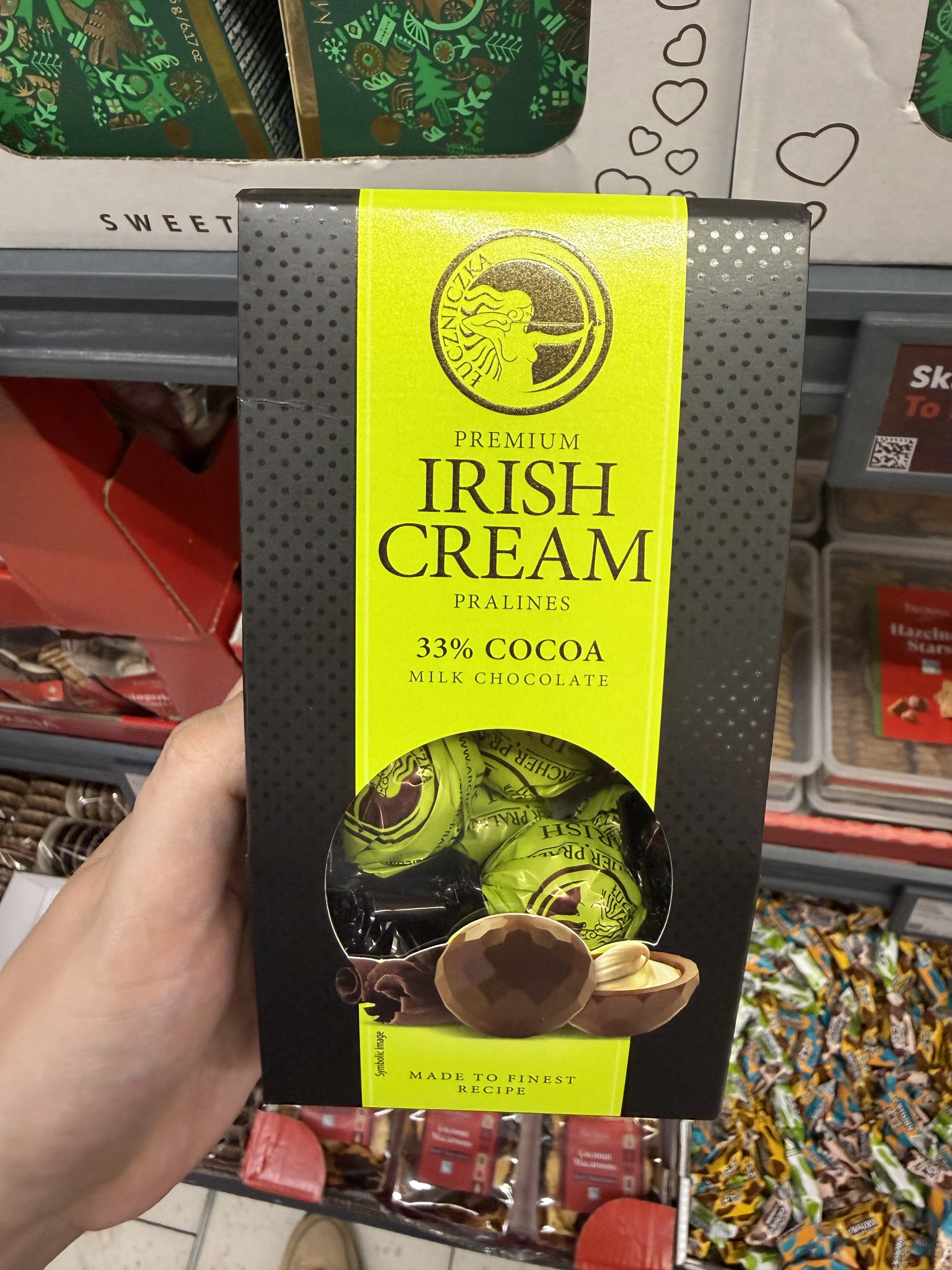 Łuczniczka Premium Irish Cream Pralines | 100g