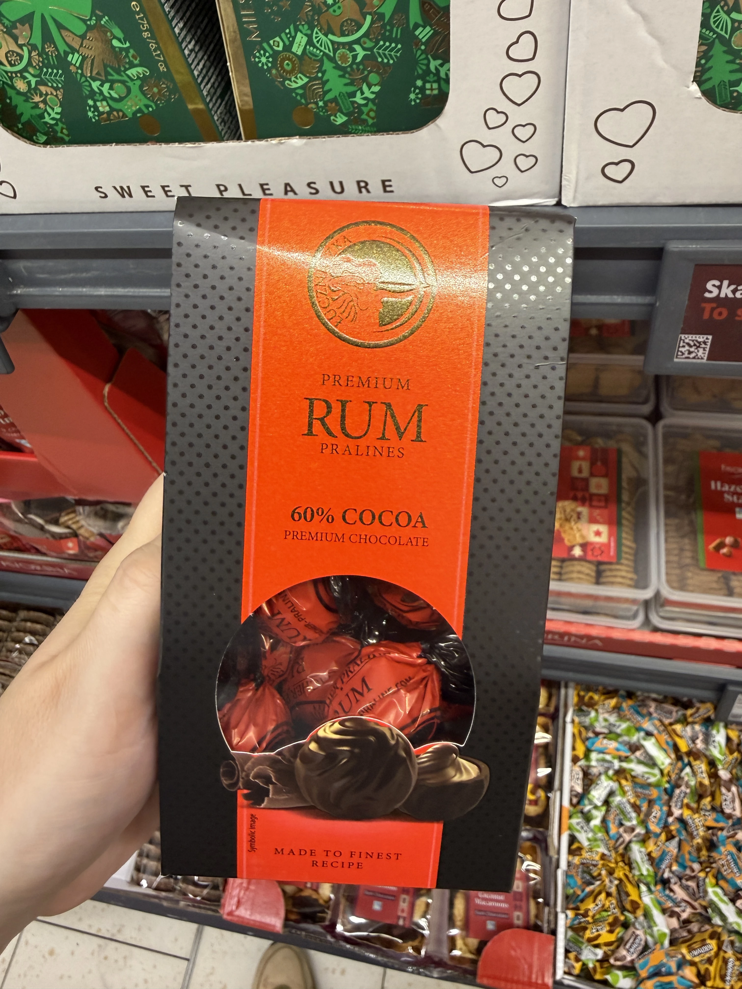 Łuczniczka Premium Rum Pralines | 100g